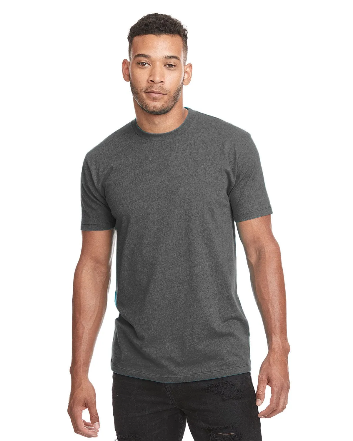 Next Level Mens CVC Crewneck Tee