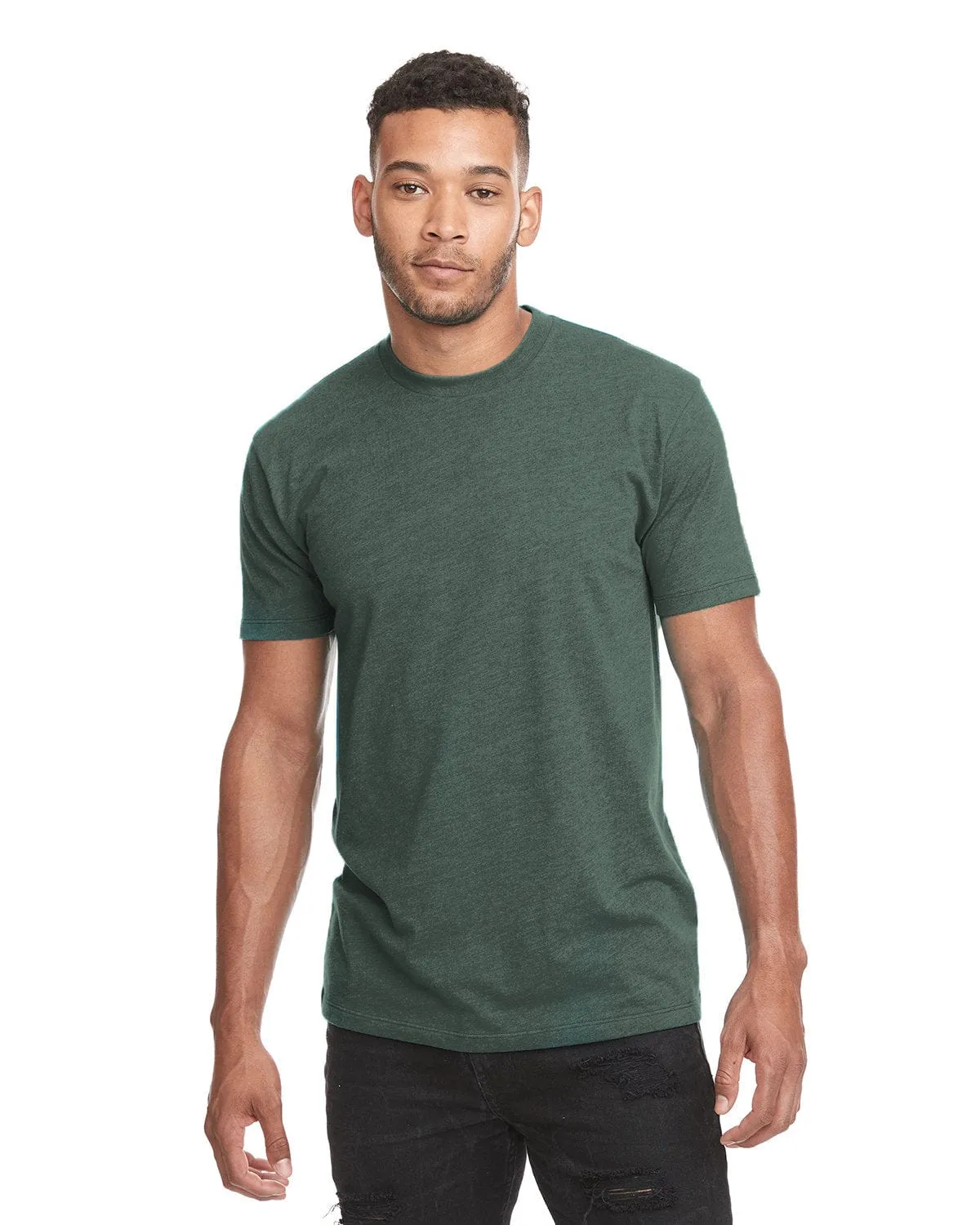 Next Level Mens CVC Crewneck Tee