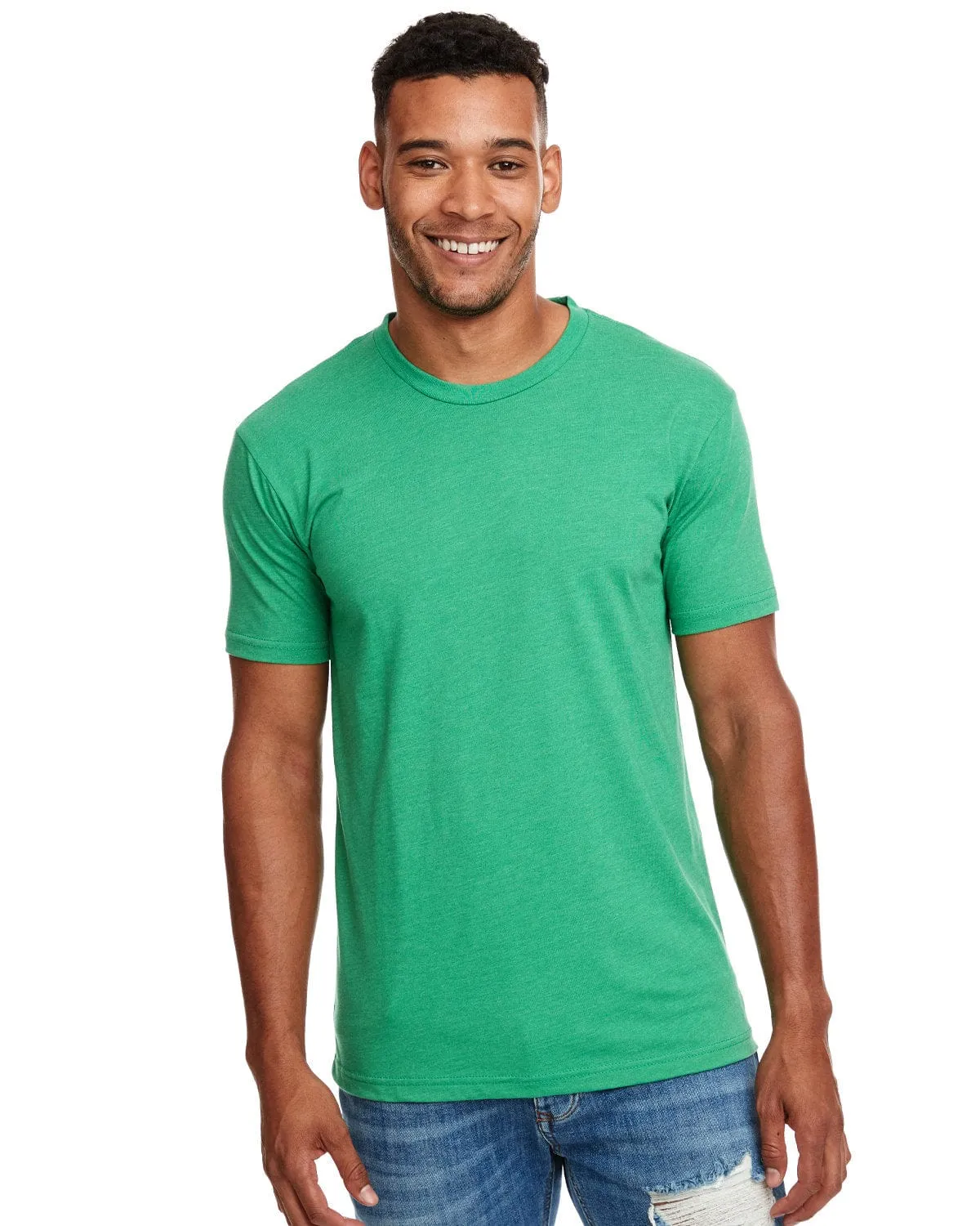 Next Level Mens CVC Crewneck Tee