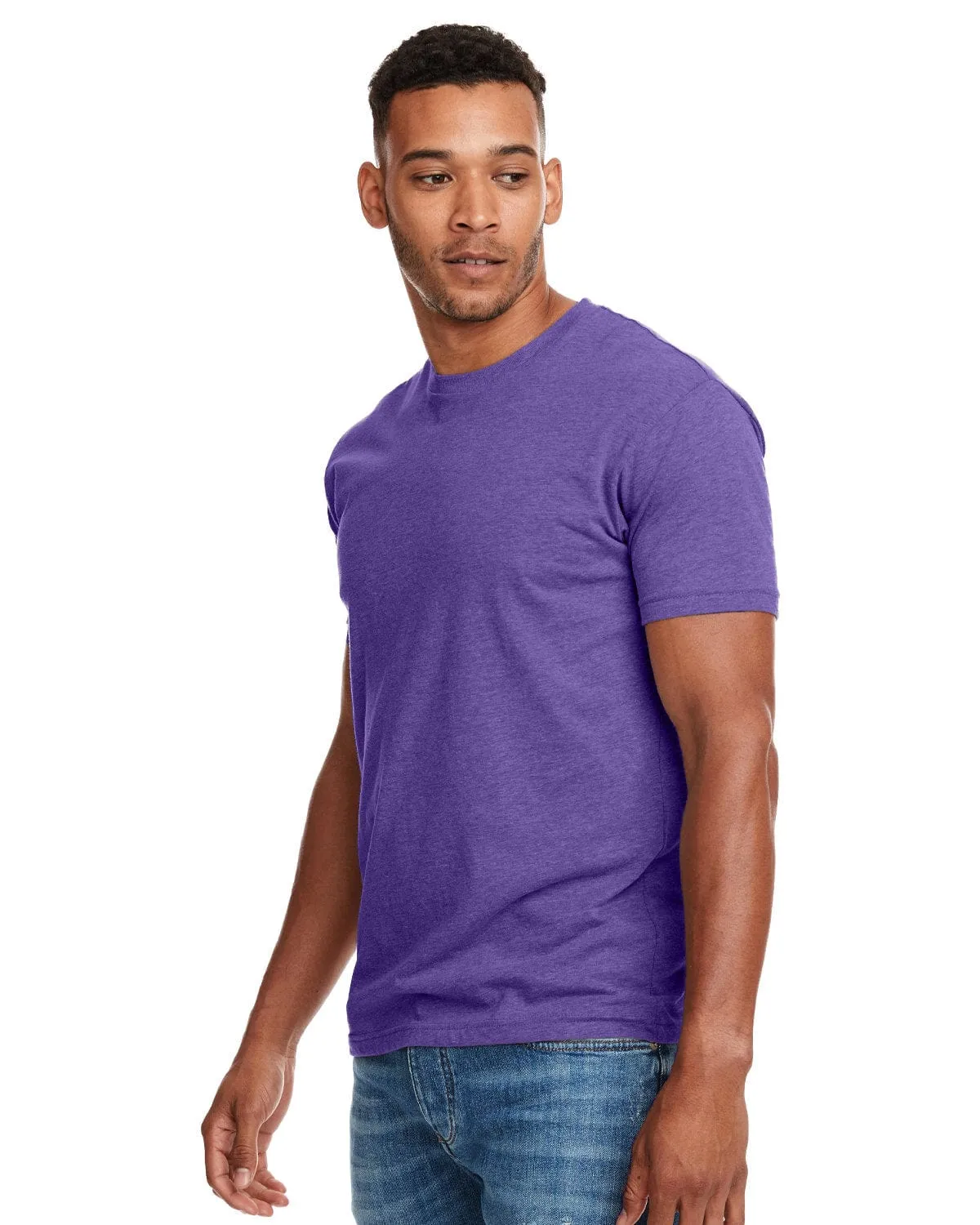 Next Level Mens CVC Crewneck Tee