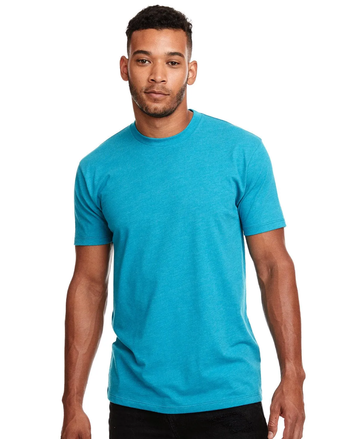 Next Level Mens CVC Crewneck Tee