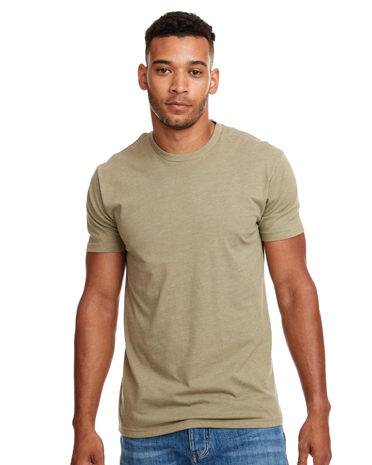 Next Level Mens CVC Crewneck Tee