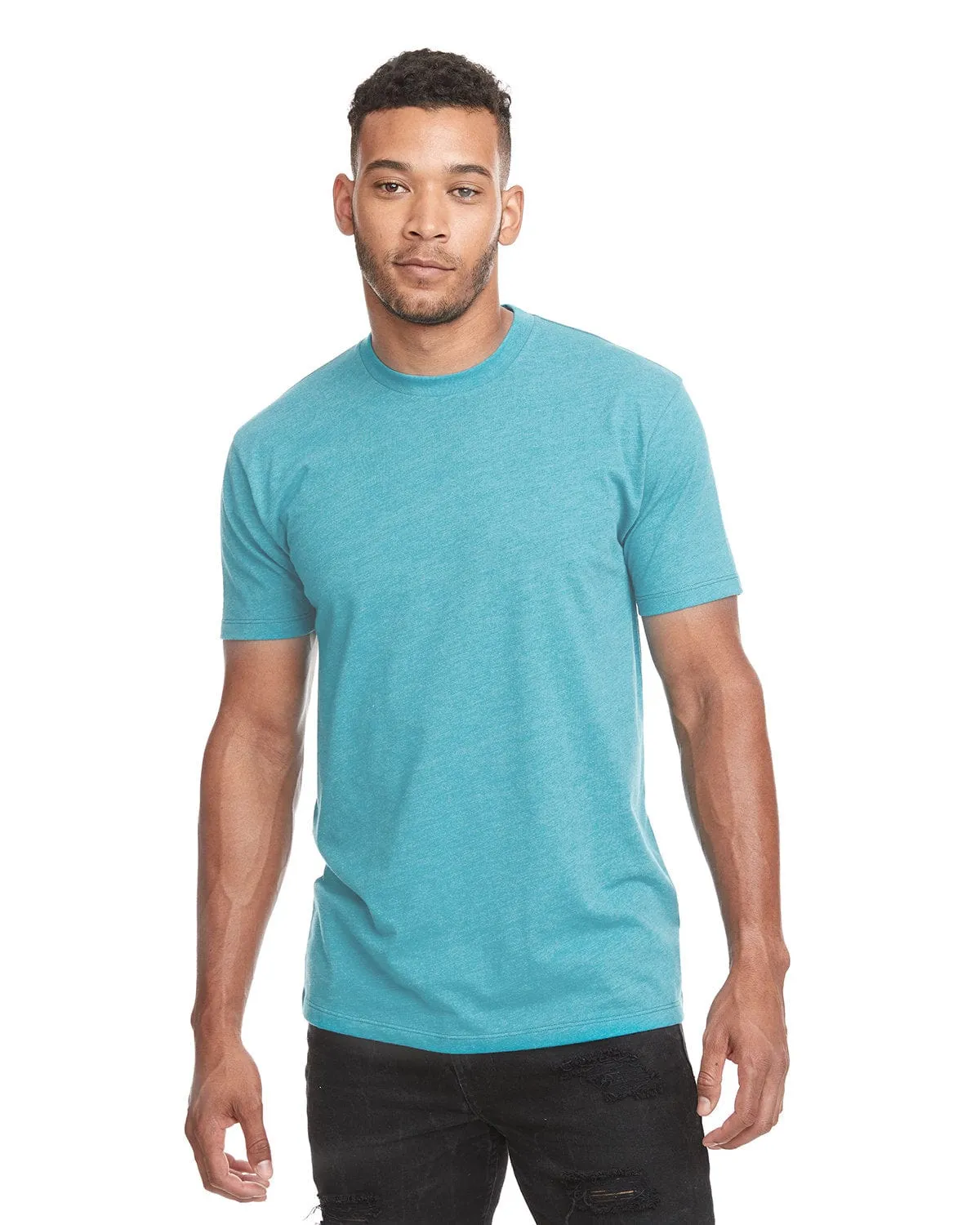 Next Level Mens CVC Crewneck Tee