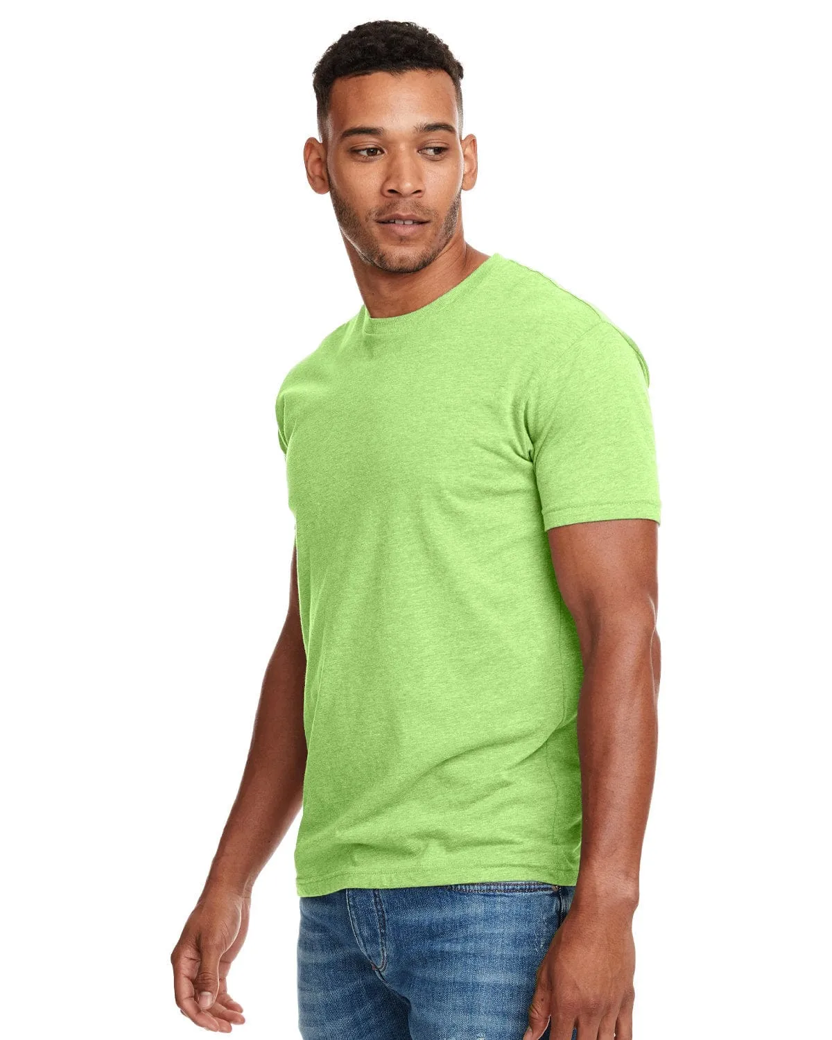 Next Level Mens CVC Crewneck Tee