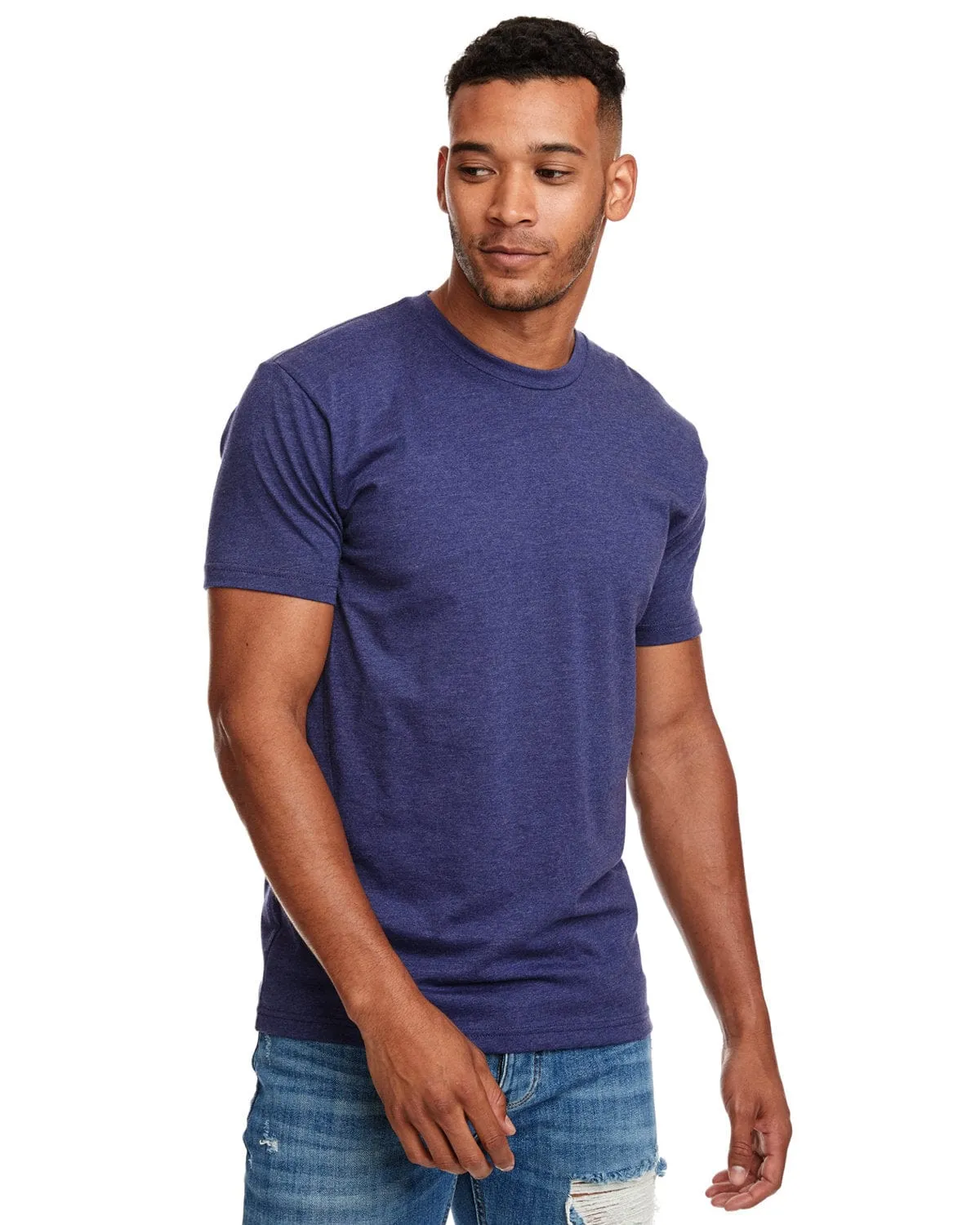 Next Level Mens CVC Crewneck Tee