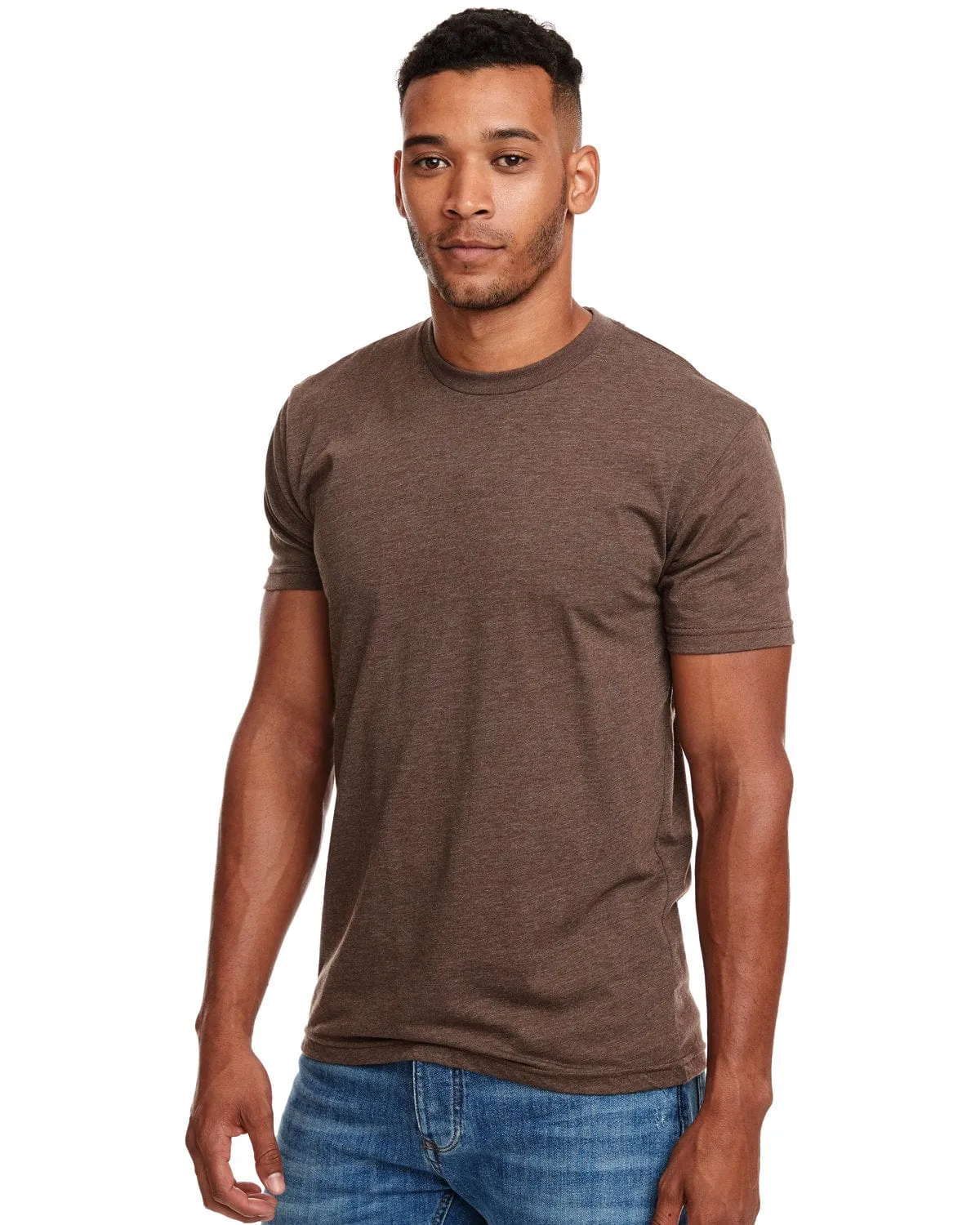 Next Level Mens CVC Crewneck Tee