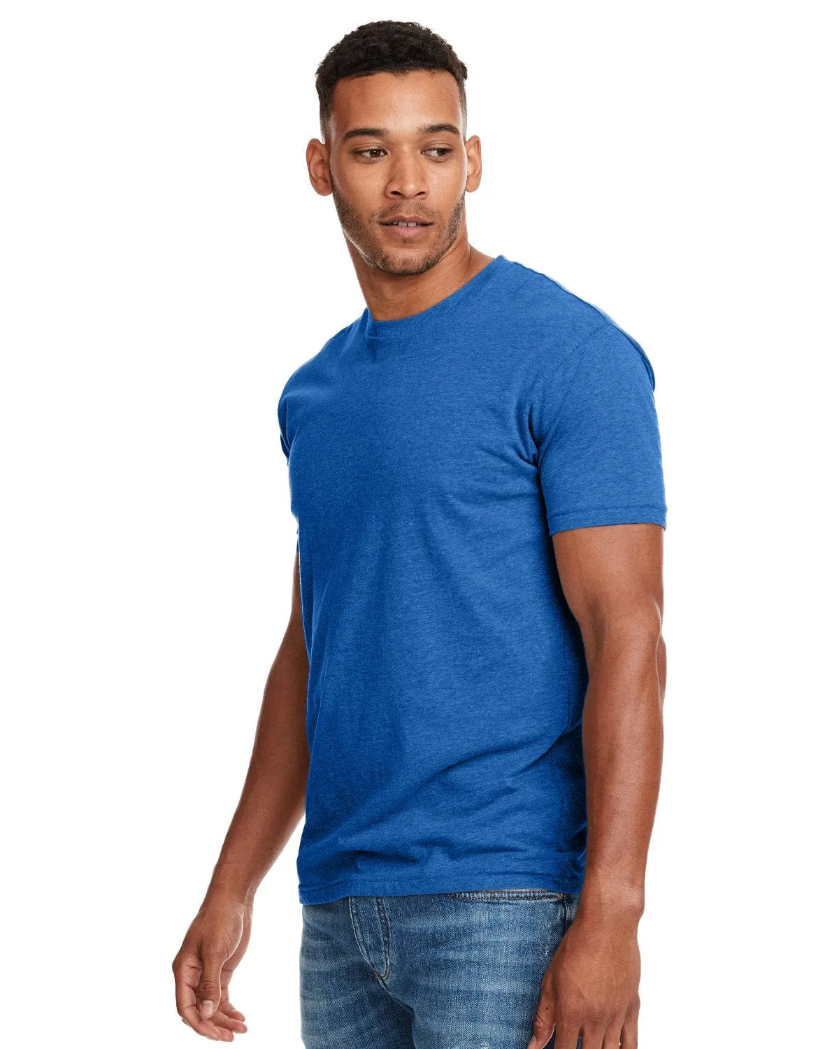 Next Level Mens CVC Crewneck Tee