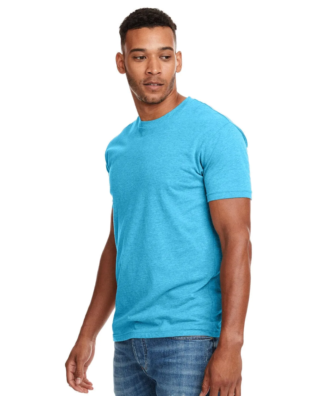 Next Level Mens CVC Crewneck Tee