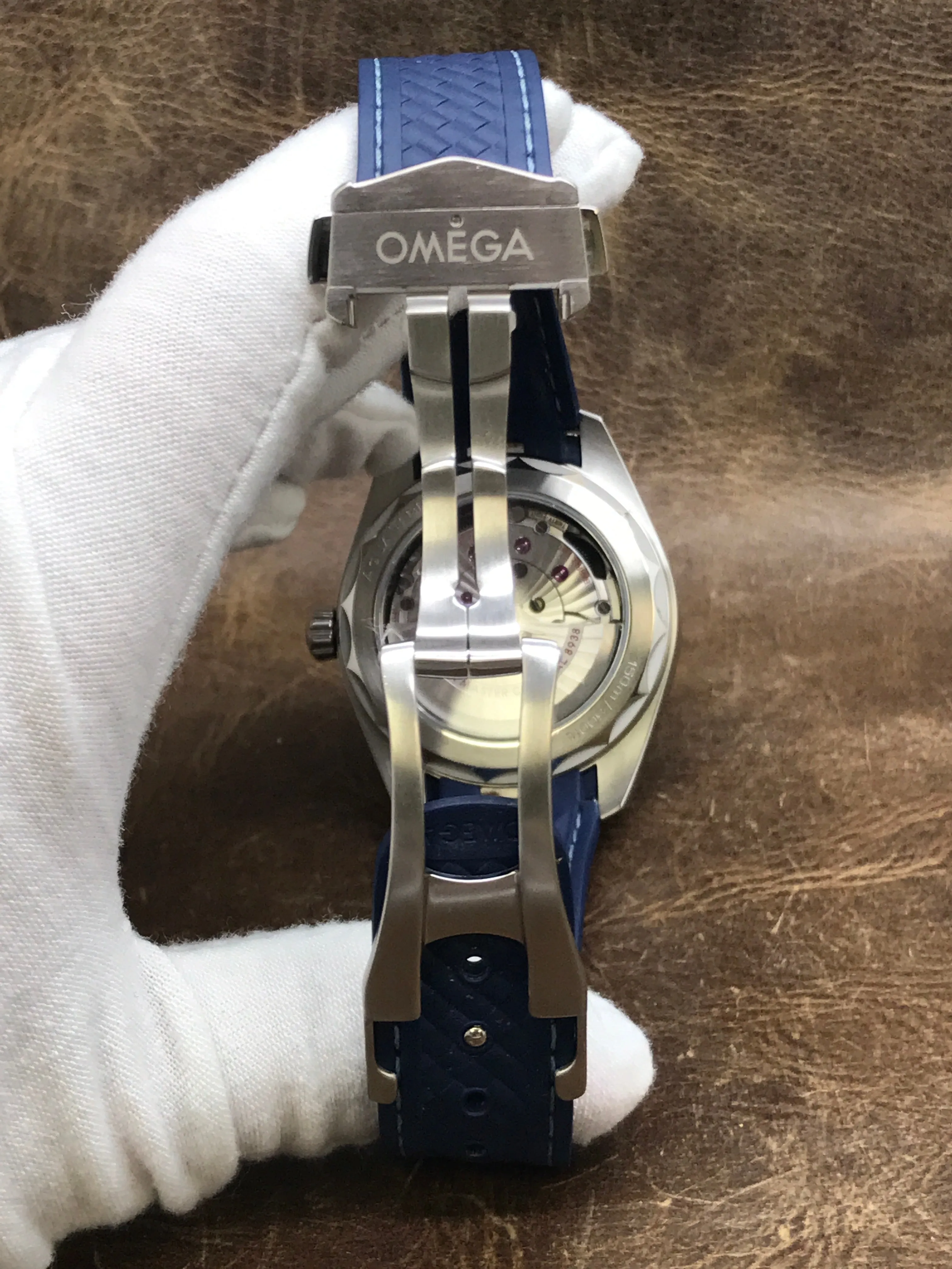 Omega Aqua Terra 150m Worldtimer 220.12.43.22.03.001 Blue Dial Automatic Men's Watch