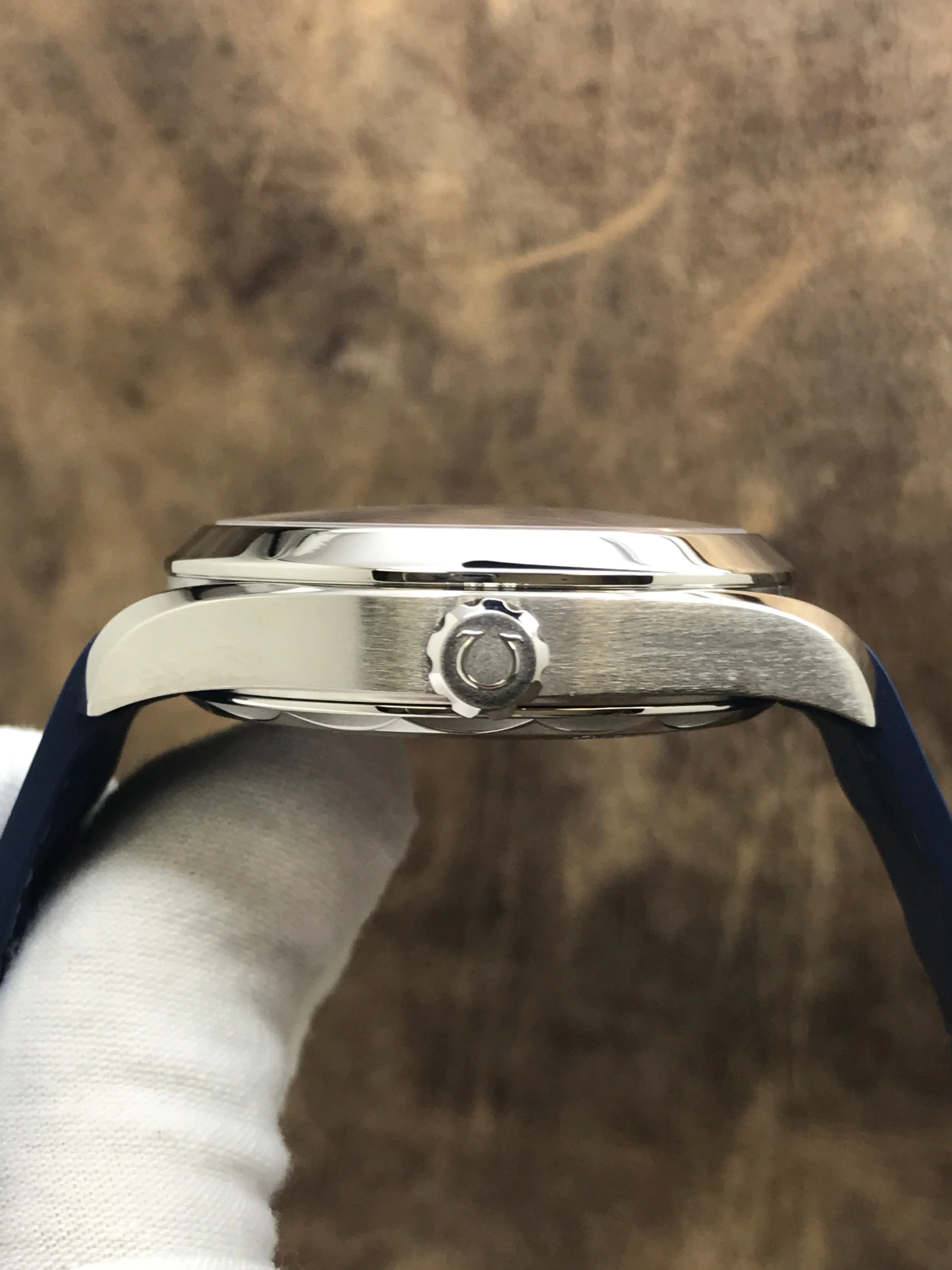 Omega Aqua Terra 150m Worldtimer 220.12.43.22.03.001 Blue Dial Automatic Men's Watch
