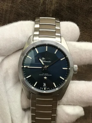 Omega Constellation Globemaster 130.30.39.21.03.001 Blue Dial Automatic Men's Watch
