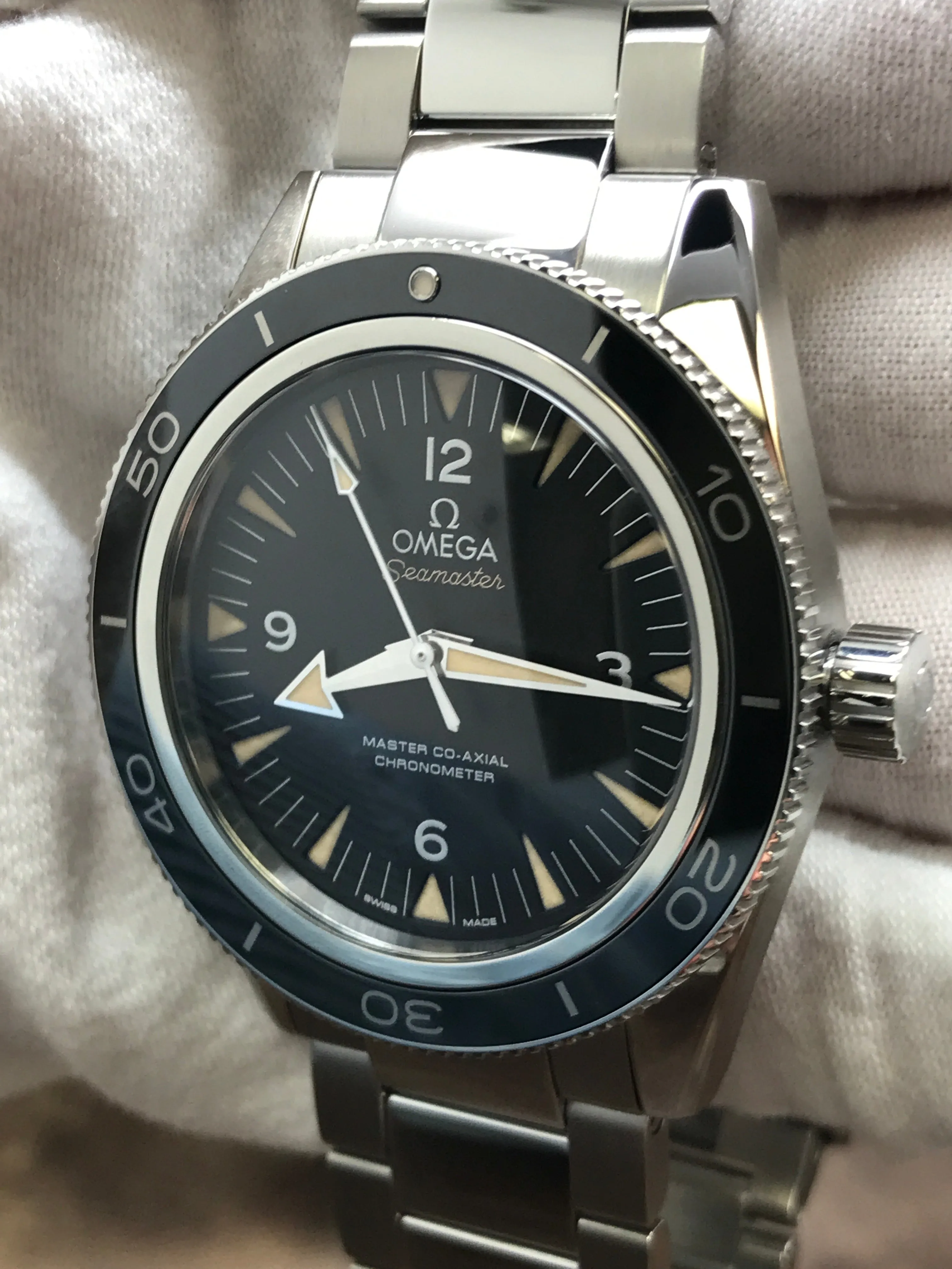 Omega Seamaster 300 233.30.41.21.01.001 Black Dial Automatic Men's Watch