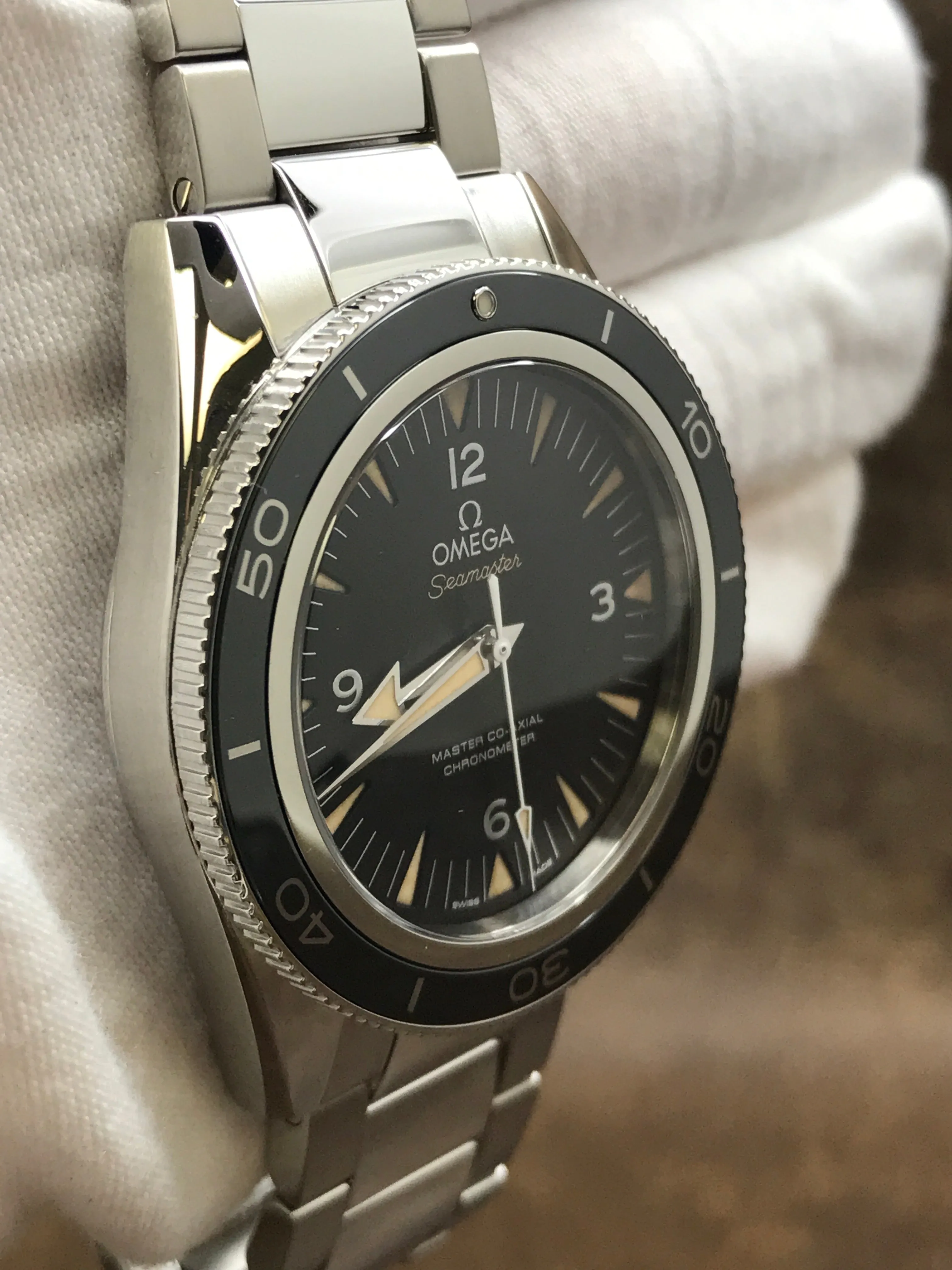 Omega Seamaster 300 233.30.41.21.01.001 Black Dial Automatic Men's Watch