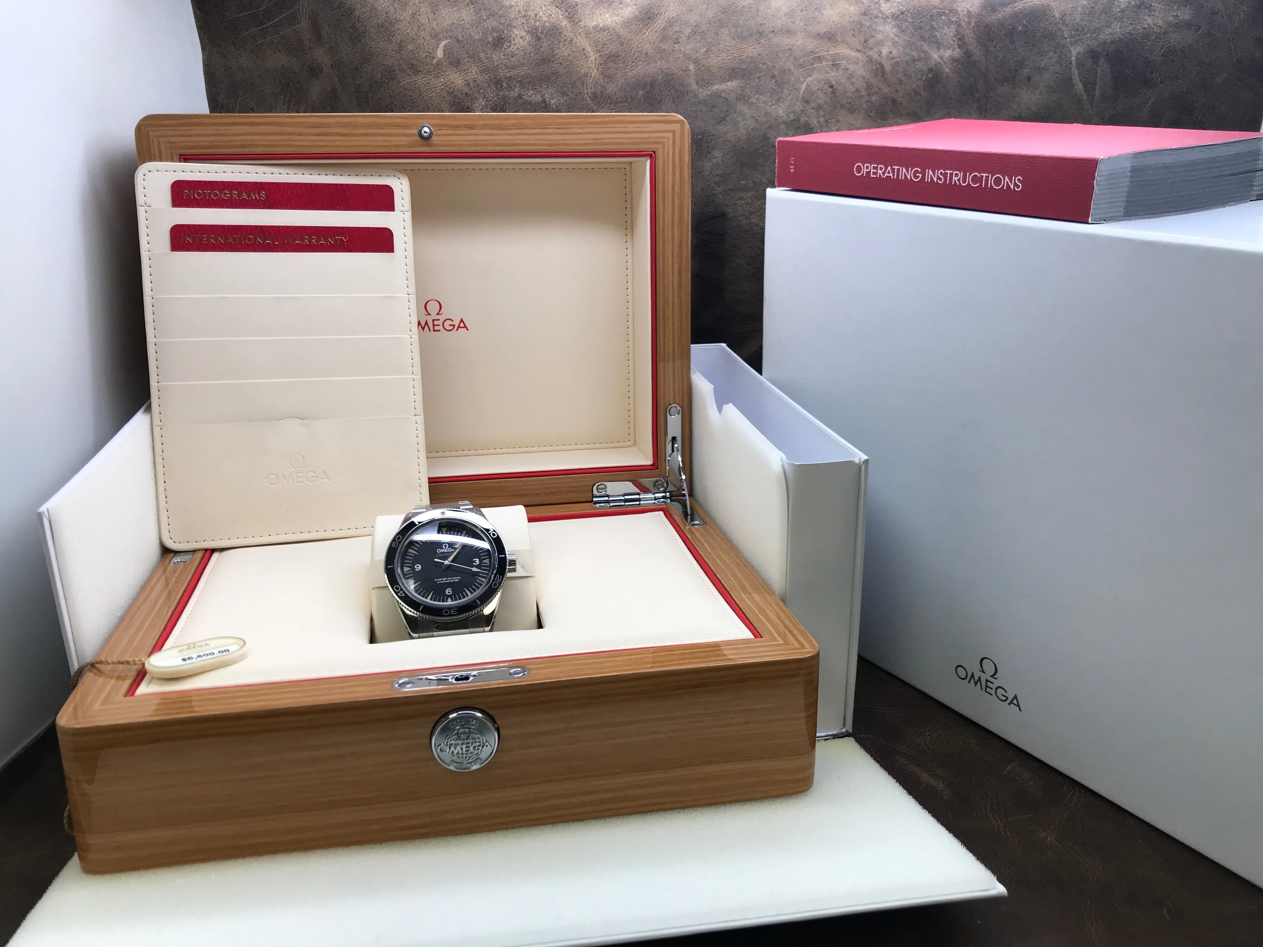 Omega Seamaster 300 233.30.41.21.01.001 Black Dial Automatic Men's Watch