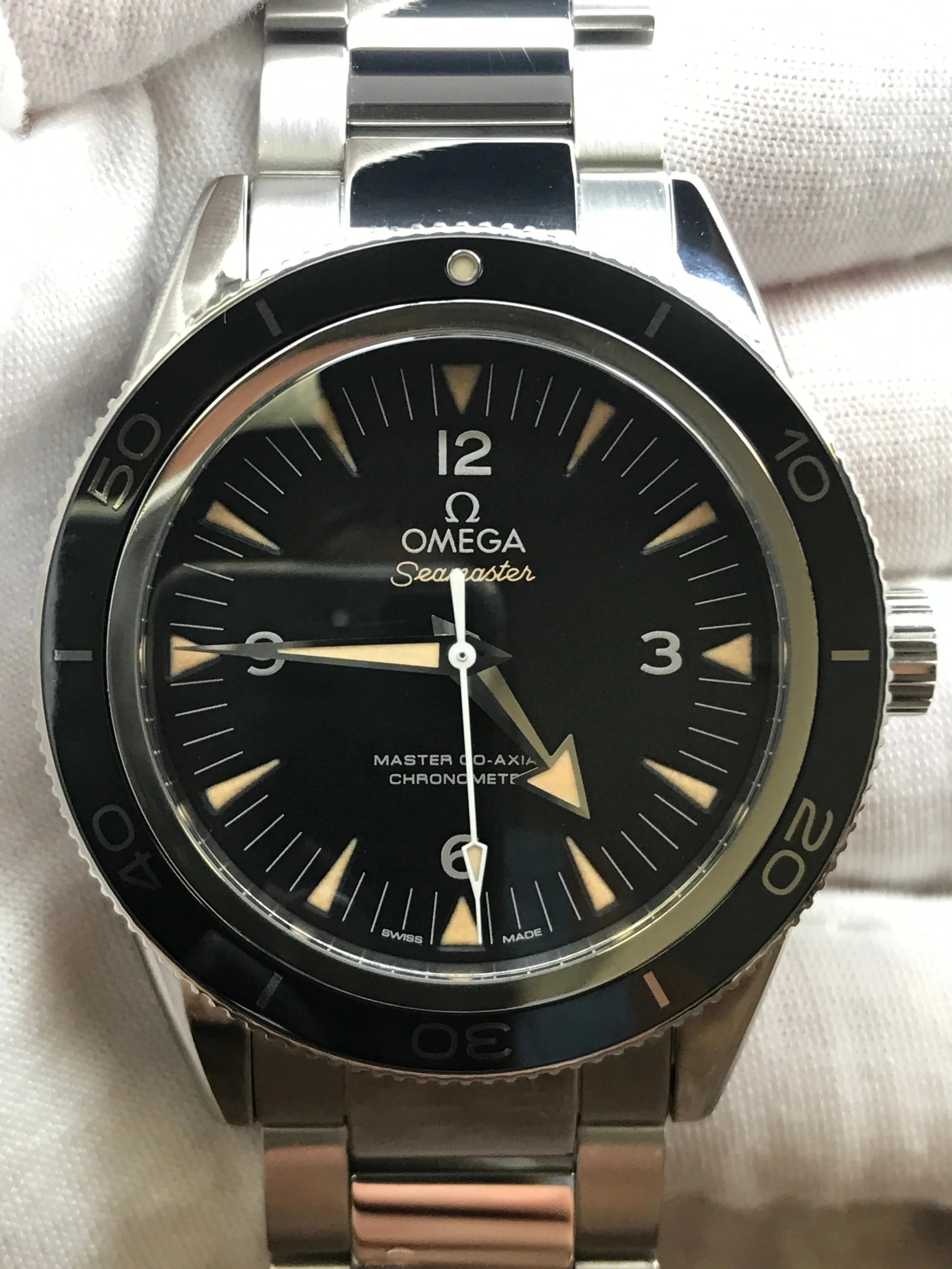 Omega Seamaster 300 233.30.41.21.01.001 Black Dial Automatic Men's Watch