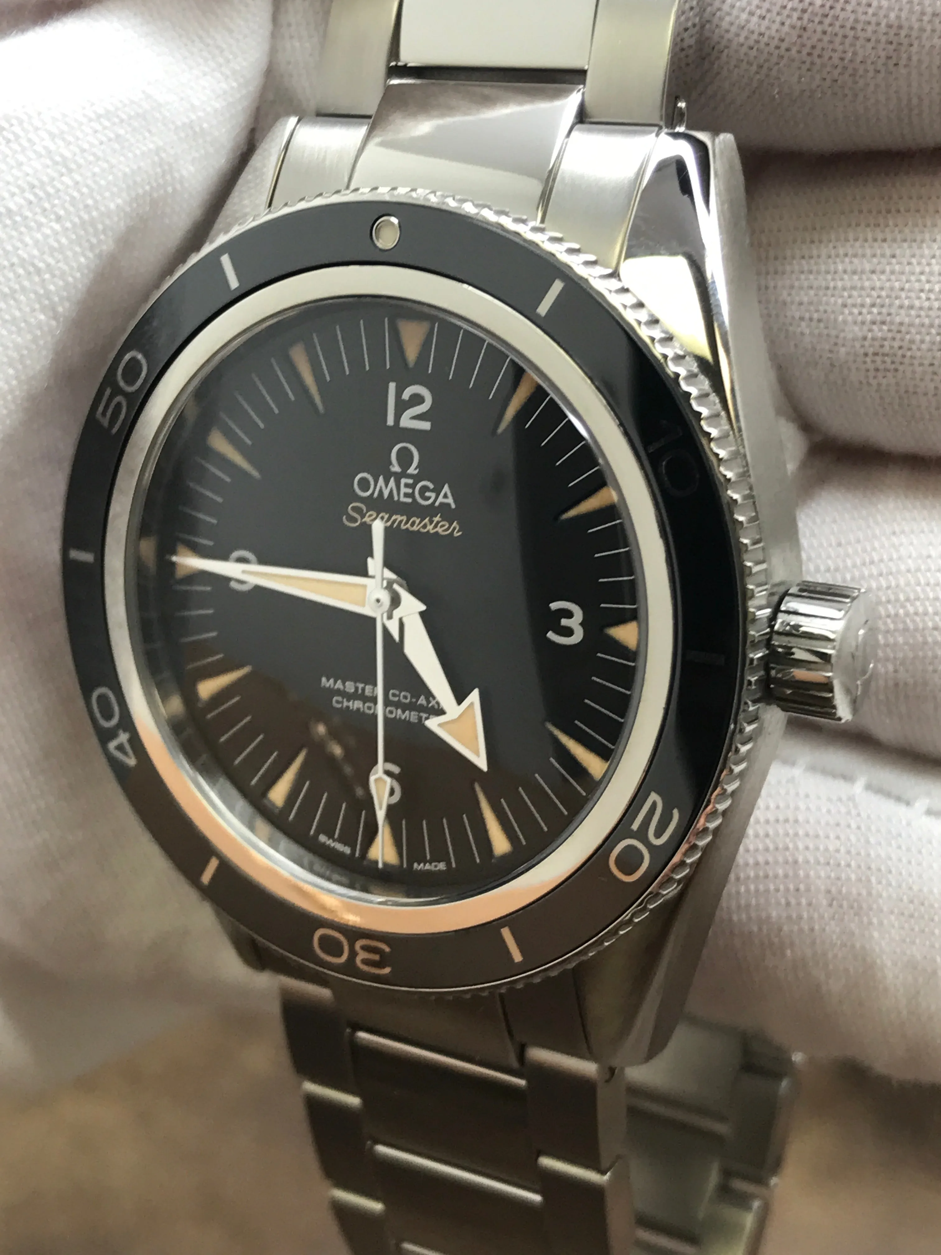 Omega Seamaster 300 233.30.41.21.01.001 Black Dial Automatic Men's Watch