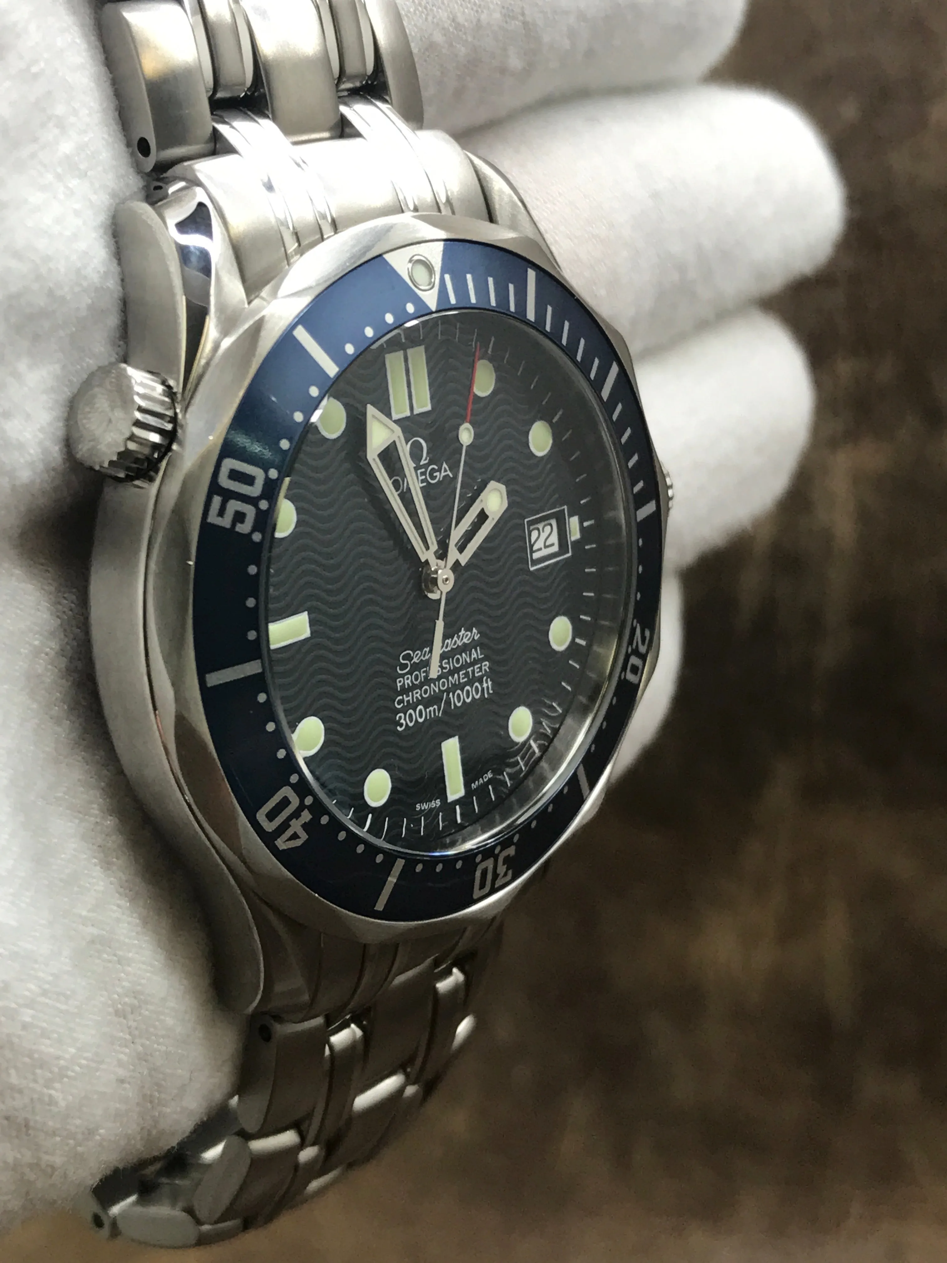 Omega Seamaster 300m 41mm 2531.80.00 Blue Dial Automatic Men's Watch