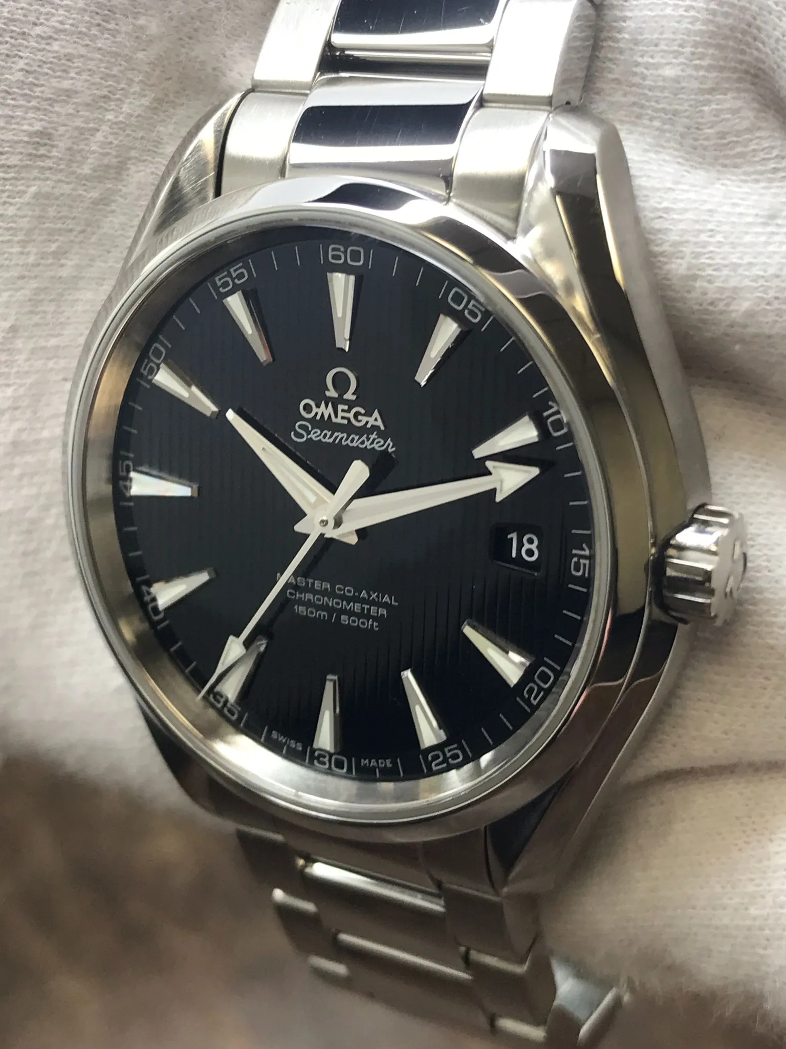 Omega Seamaster Aqua Terra 150M 41.5mm 231.10.42.21.01.003 Black Dial Automatic Men's Watch