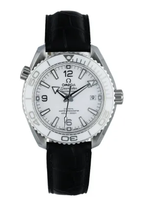 Omega Seamaster Planet Ocean 215.33.40.20.04.001 White Ceramic Watch