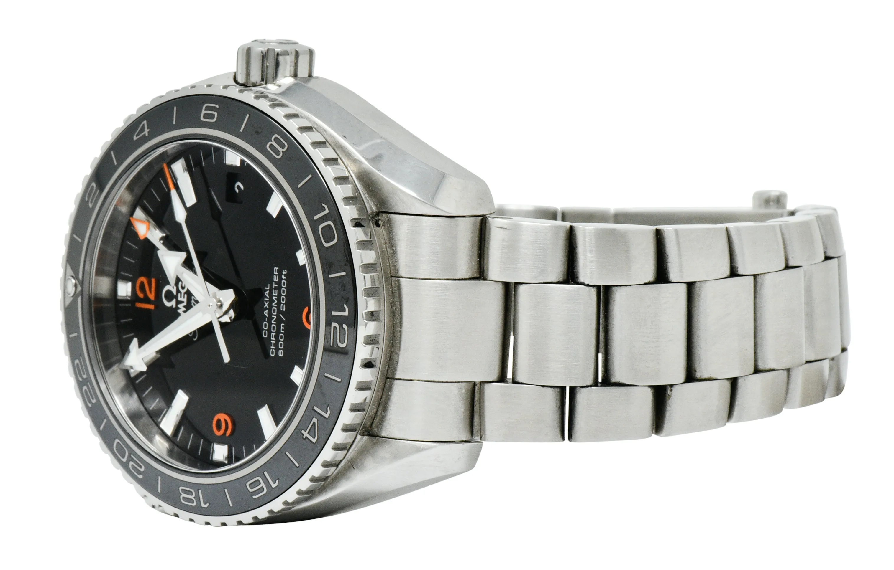 Omega Seamaster Planet Ocean Chronometer GMT 43.5 MM Stainless Steel Men’s Watch 232.30.44.22.01.002