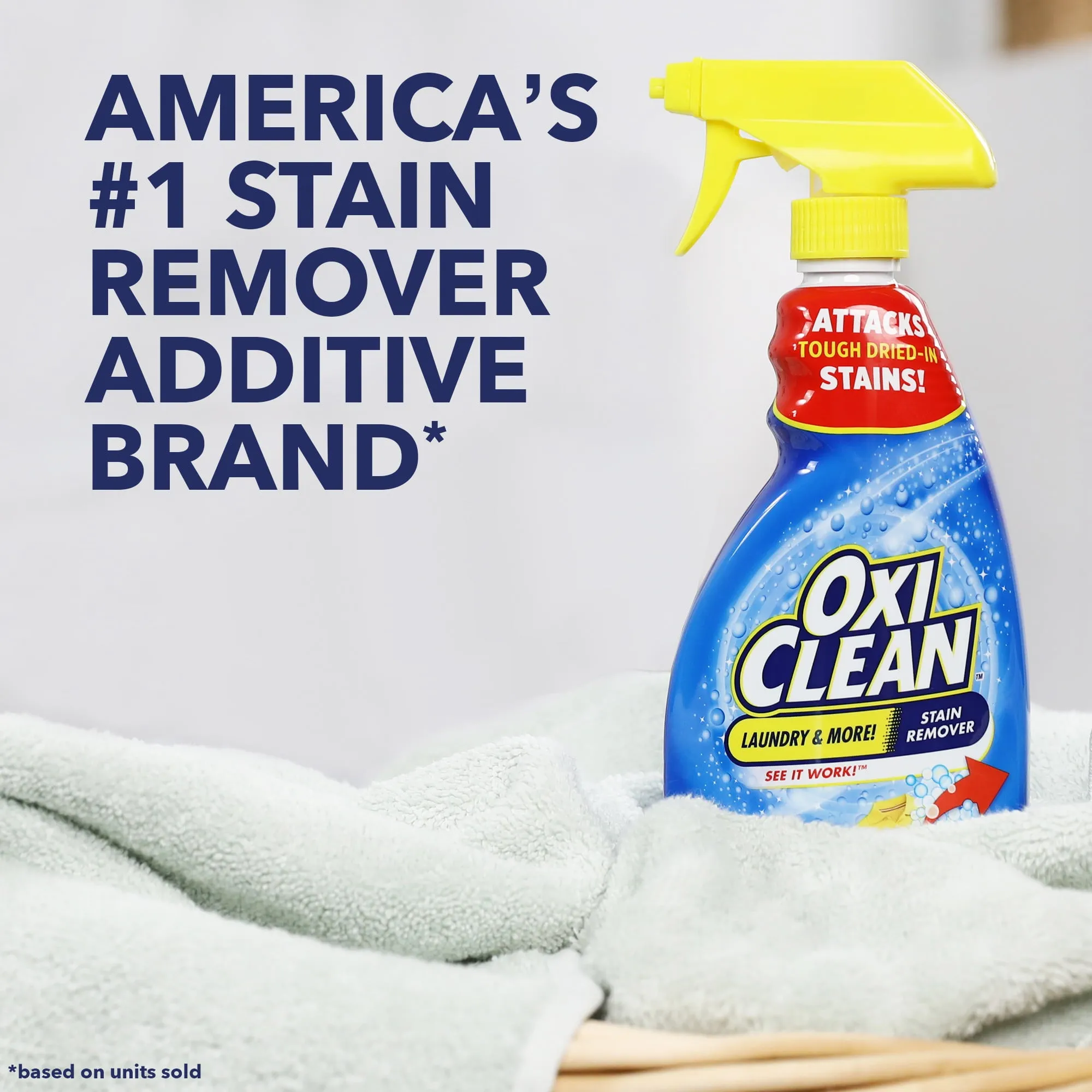 OxiClean Laundry Stain Remover Spray Refill, 56 oz.
