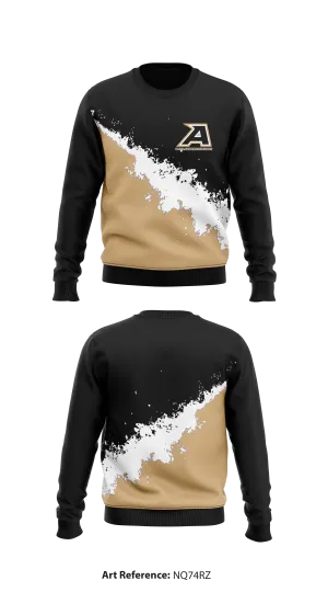 PBYFL Andrews Mustangs Core Men's Crewneck Performance Sweatshirt - Nq74Rz