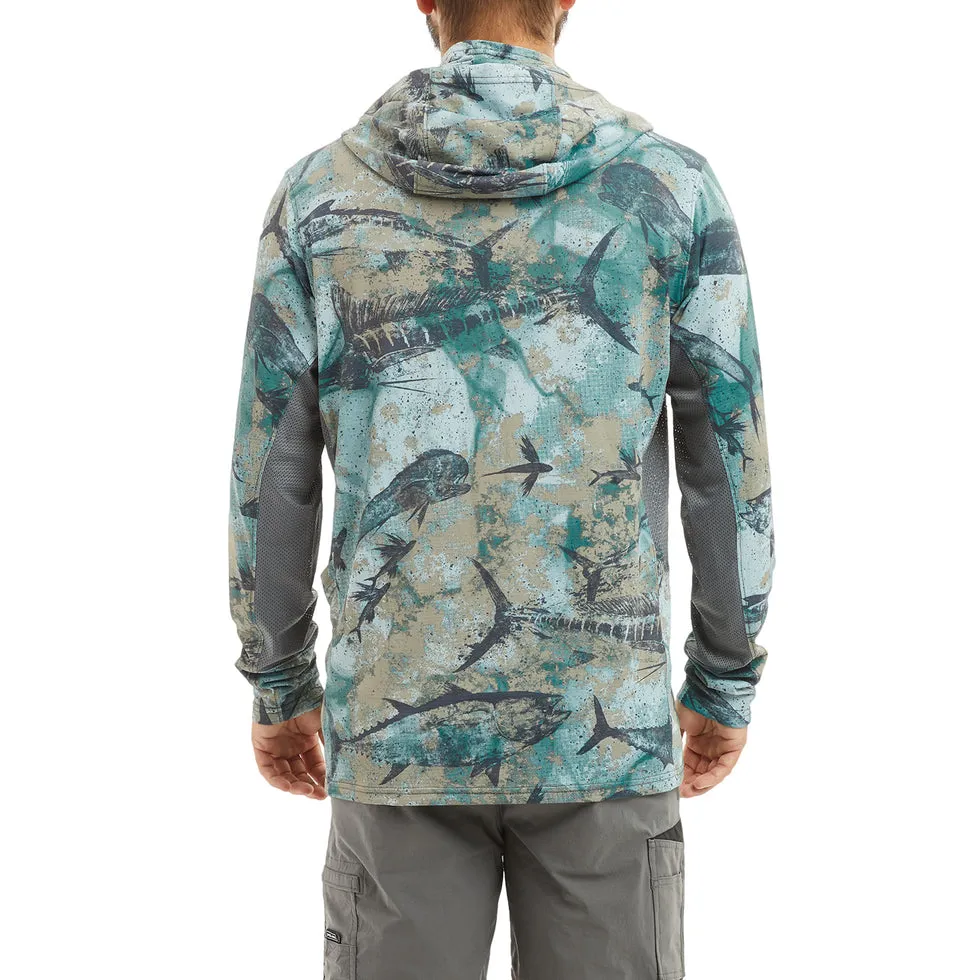 Pelagic Exo-Tech Hooded Fishing Shirt