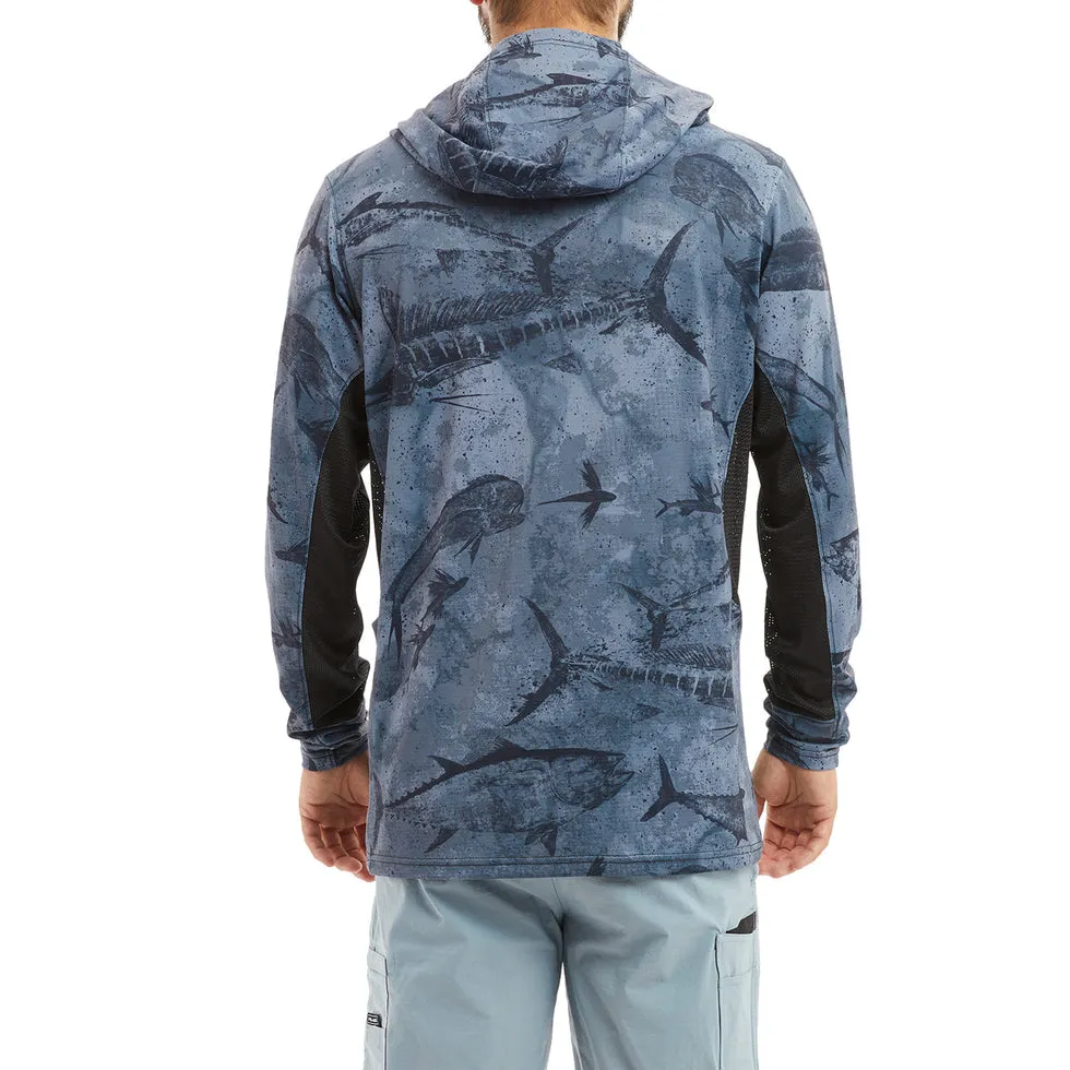 Pelagic Exo-Tech Hooded Fishing Shirt