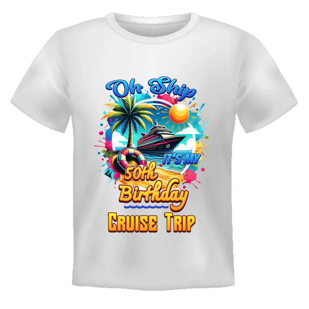 Performance Adult White Tee w/ Sublimation
