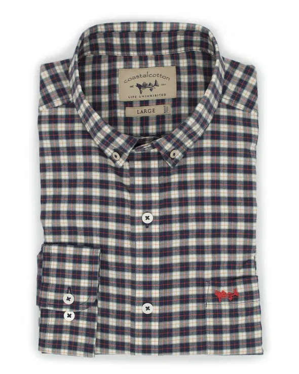 Pima Cotton Button Down (Tartan Plaid)