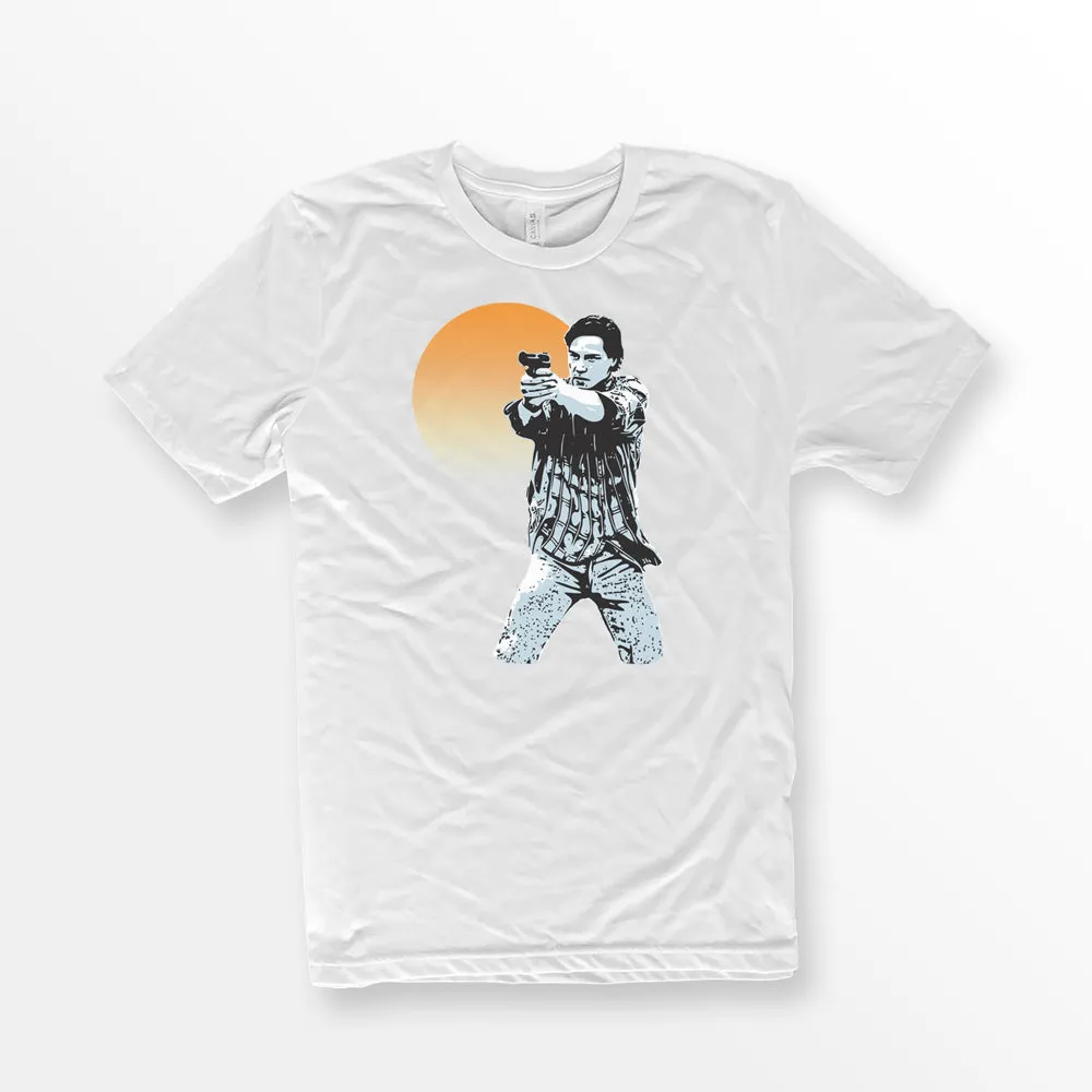 Point Break Johnny Utah FBI Agent T-shirt