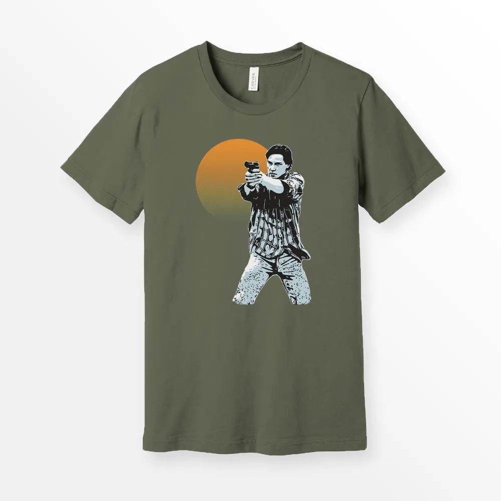 Point Break Johnny Utah FBI Agent T-shirt