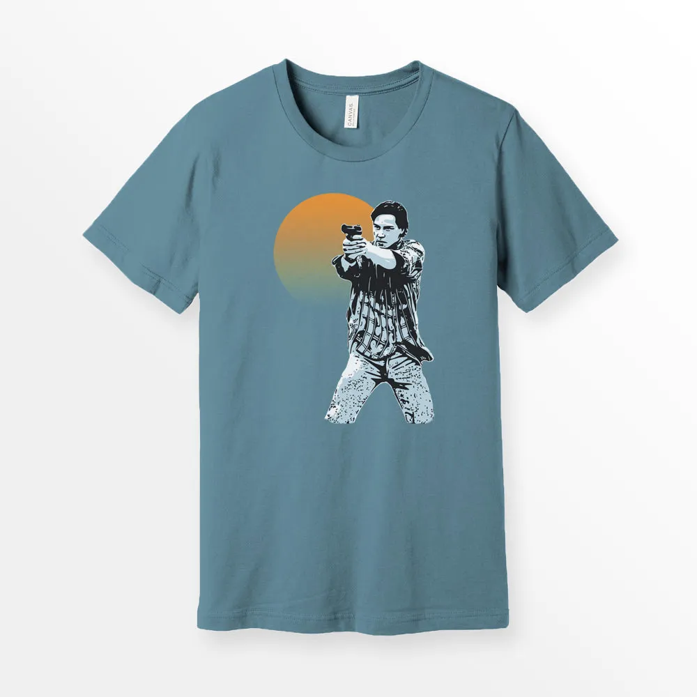 Point Break Johnny Utah FBI Agent T-shirt