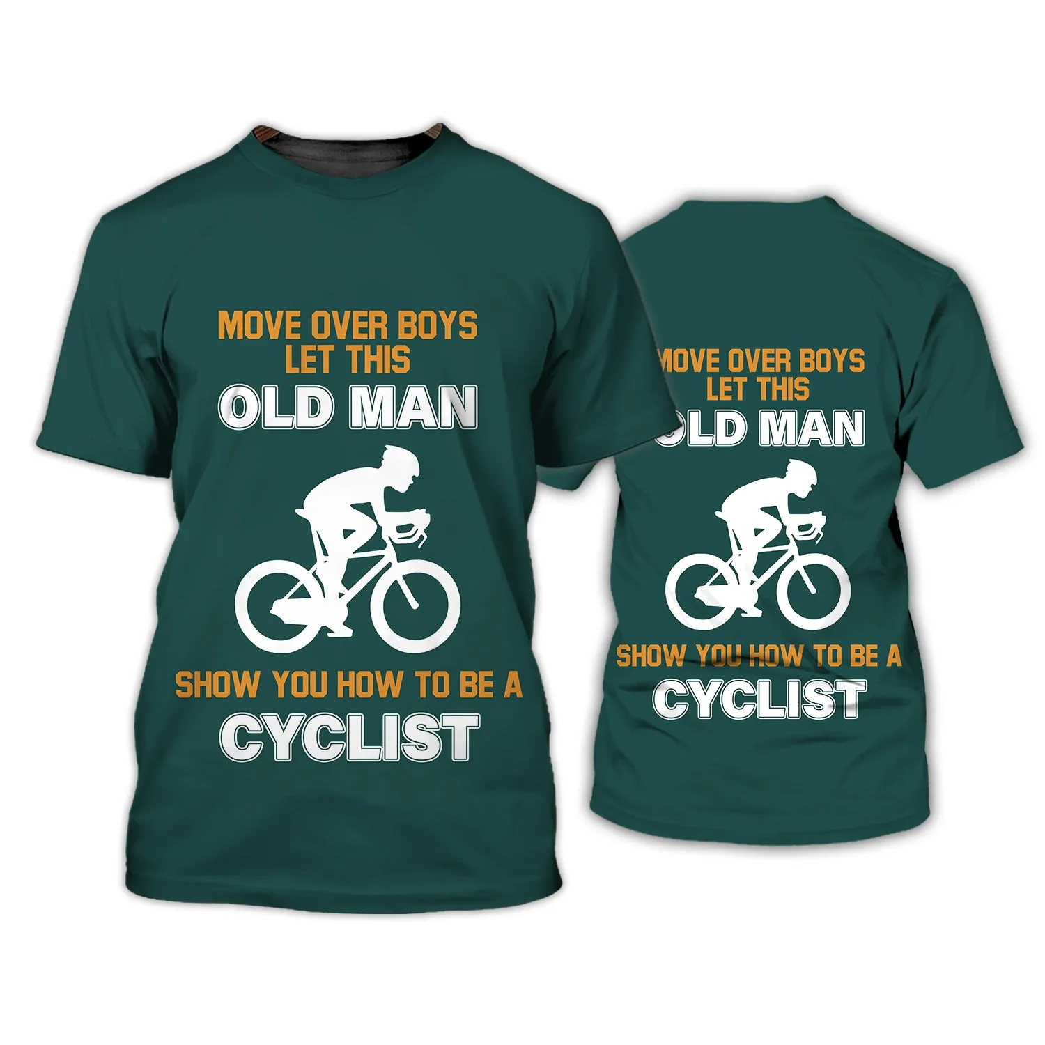 Premium Men's Cycling T Shirt Old Man- Hdmt