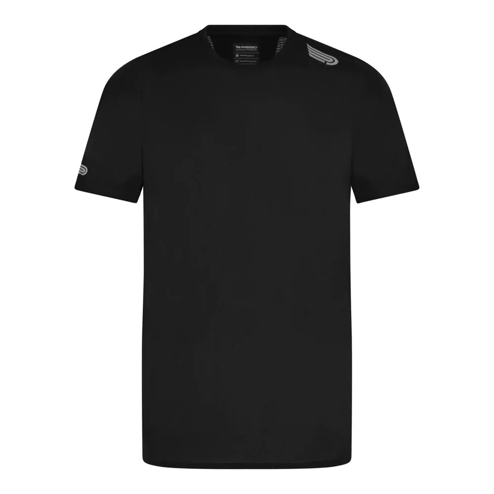 Pressio Men's Elite S/S Top - BLK/SLV