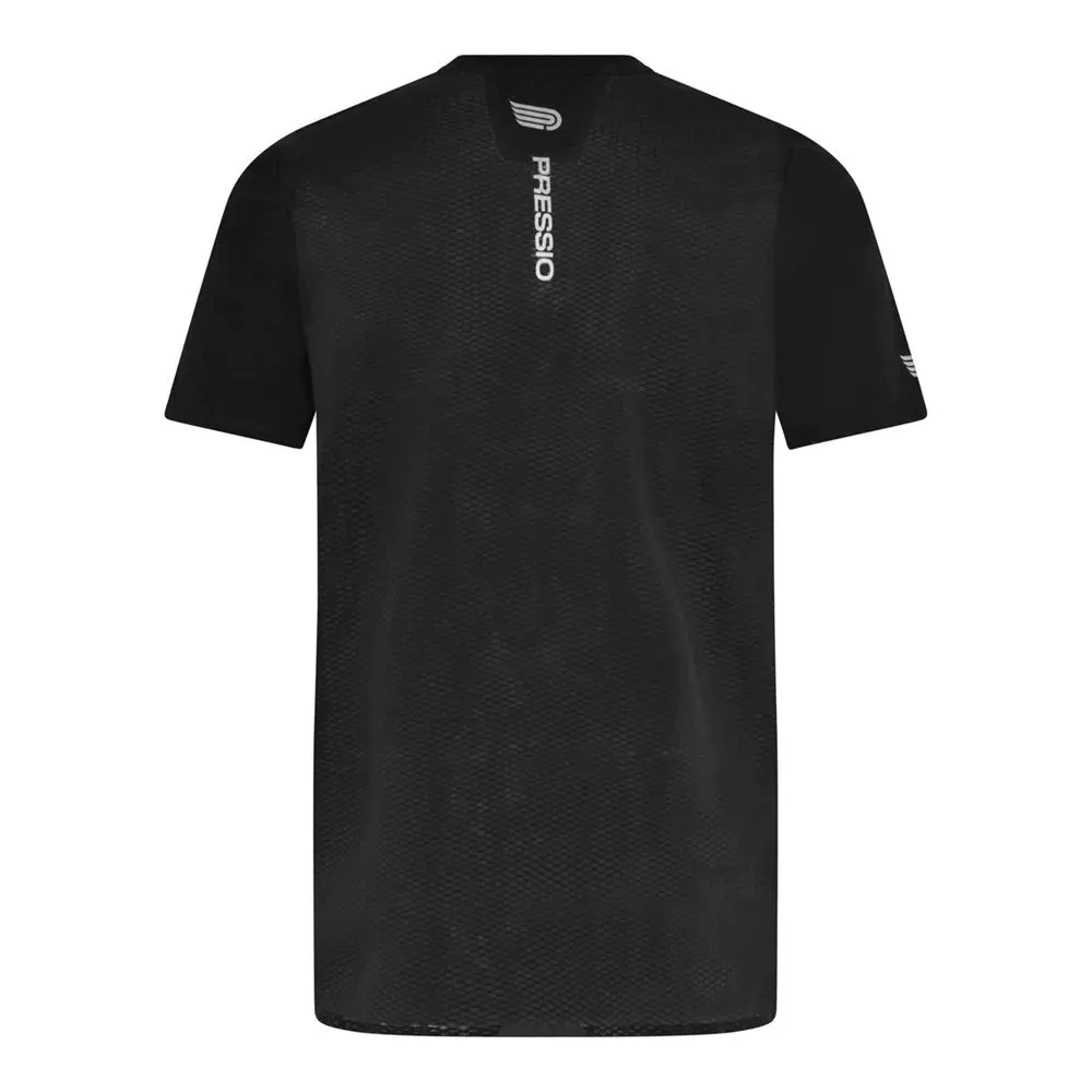Pressio Men's Elite S/S Top - BLK/SLV