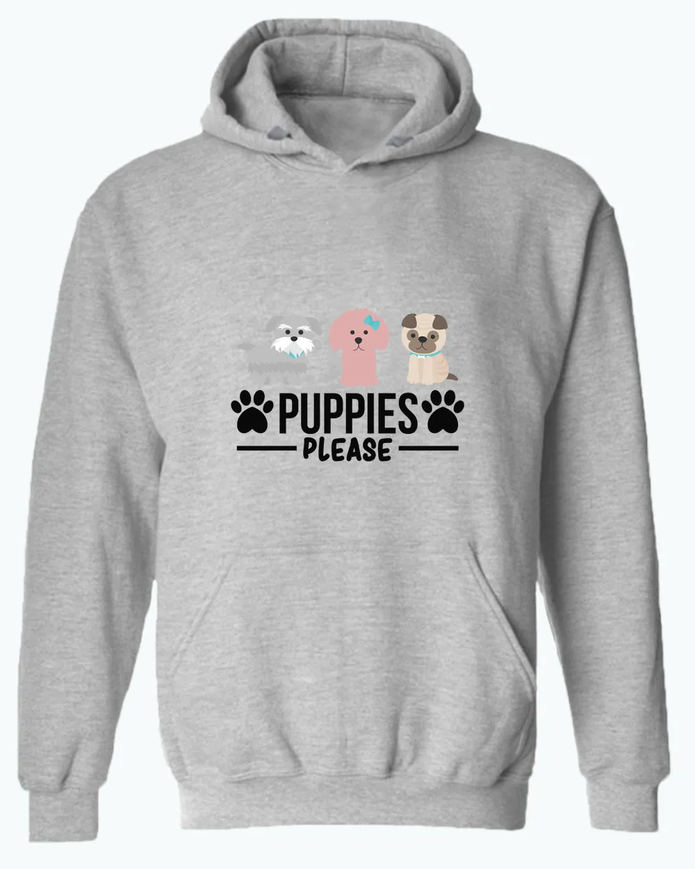 Puppies Please hoodie, Dog lover hoodies