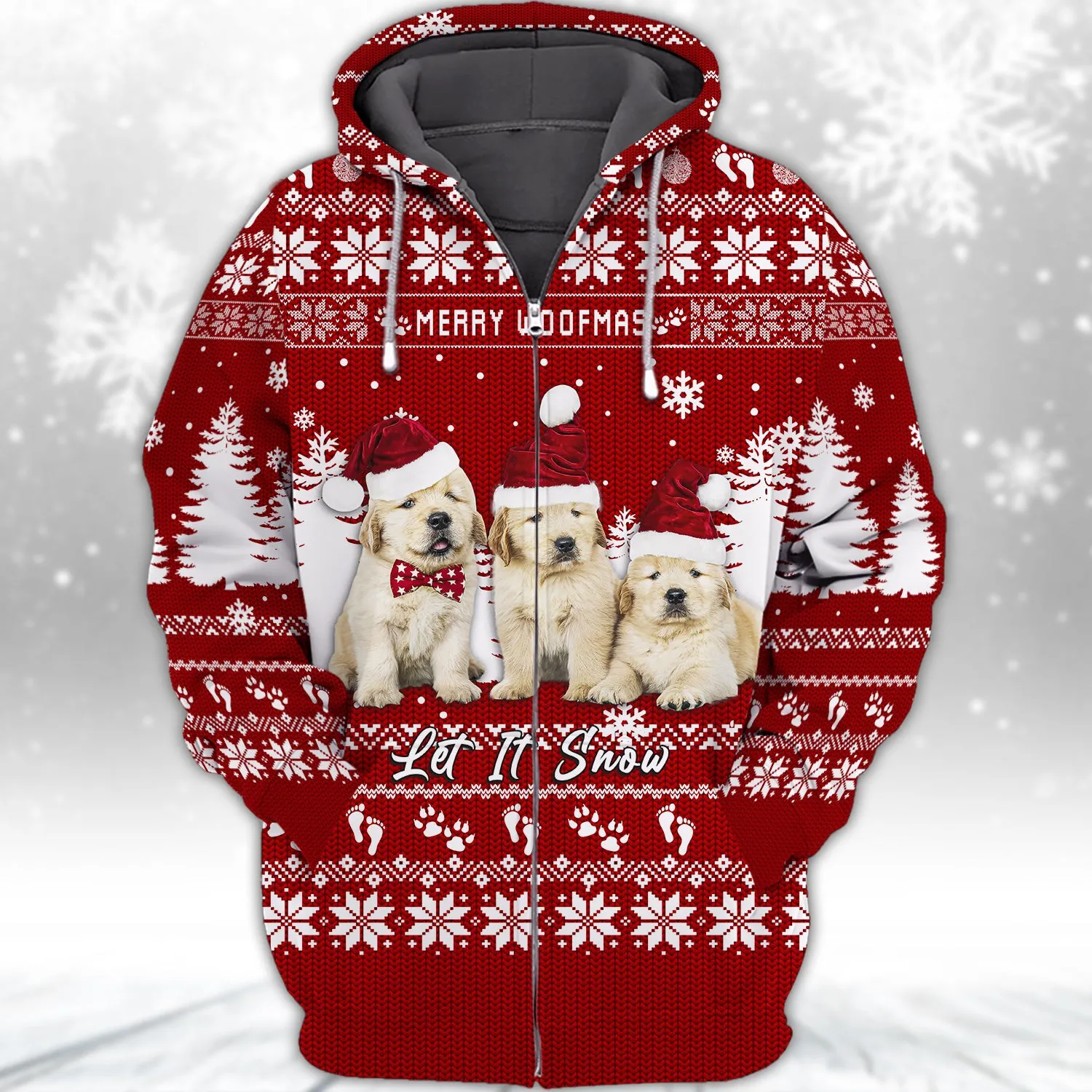 Puppy Golden REtriever 3D All Over Printed Shirts