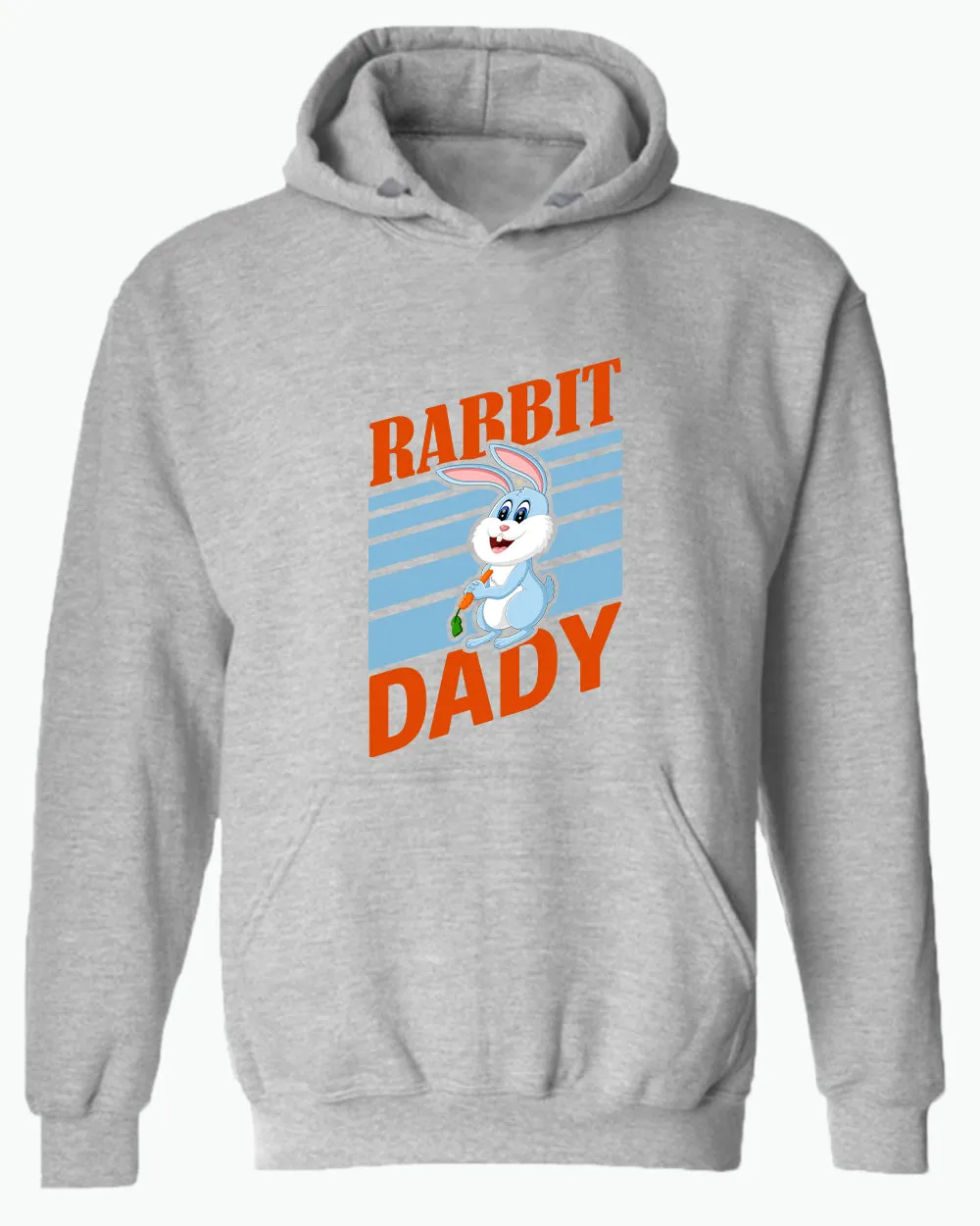 Rabbit dady hoodie, funny tees, daddy hoodie