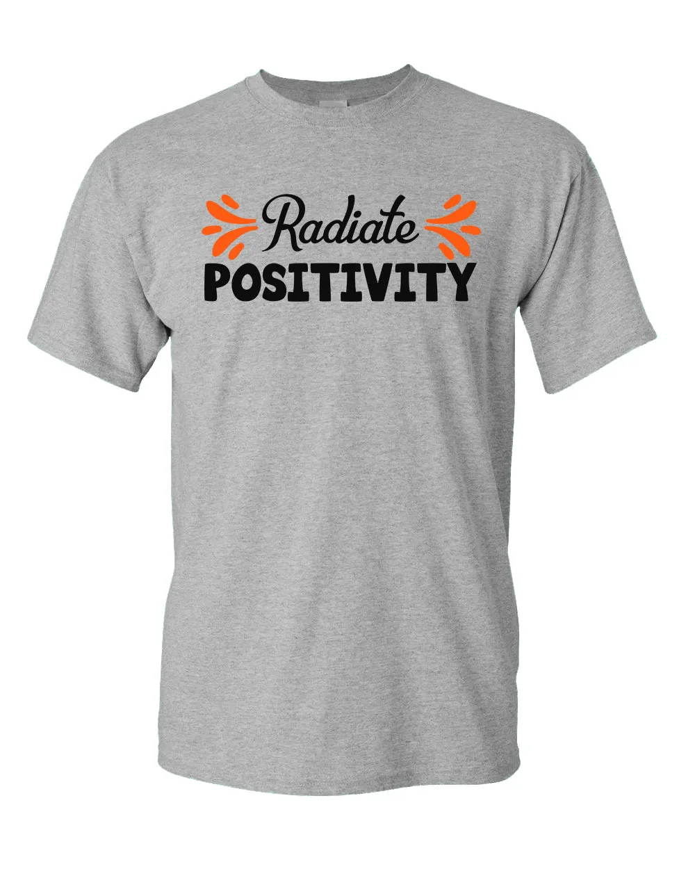 Radiate positivity Tees, motivational t-shirt