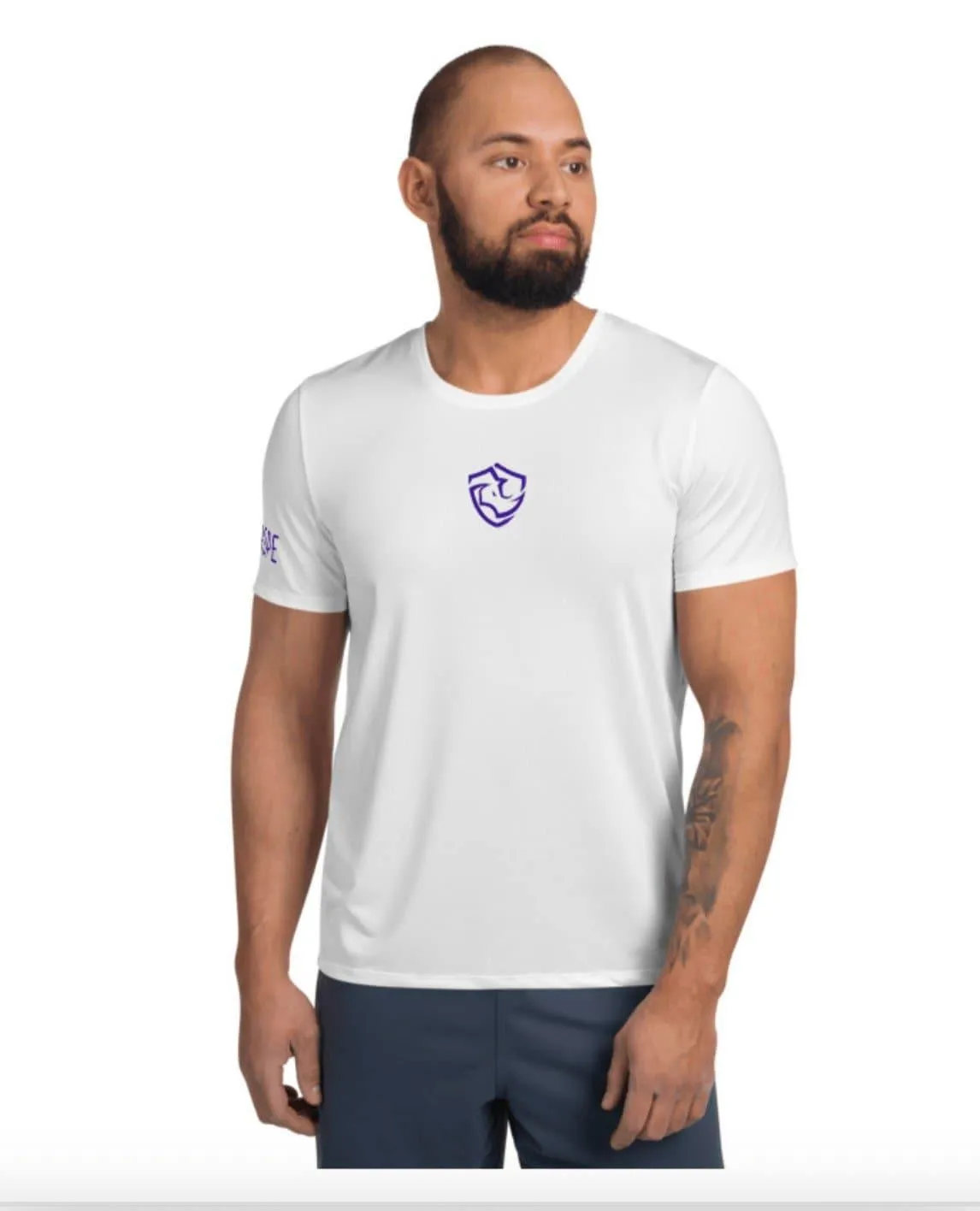 RHINOROPE Men's Athletic Short Sleeve Shirt