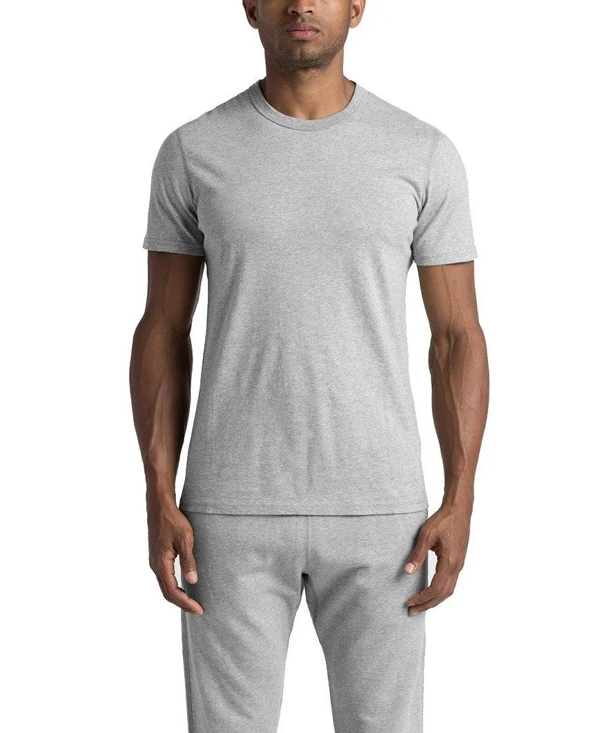Ringspun Jersey T-Shirt Heather Grey