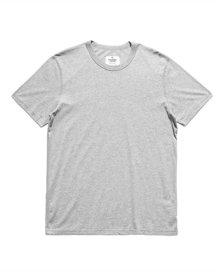 Ringspun Jersey T-Shirt Heather Grey
