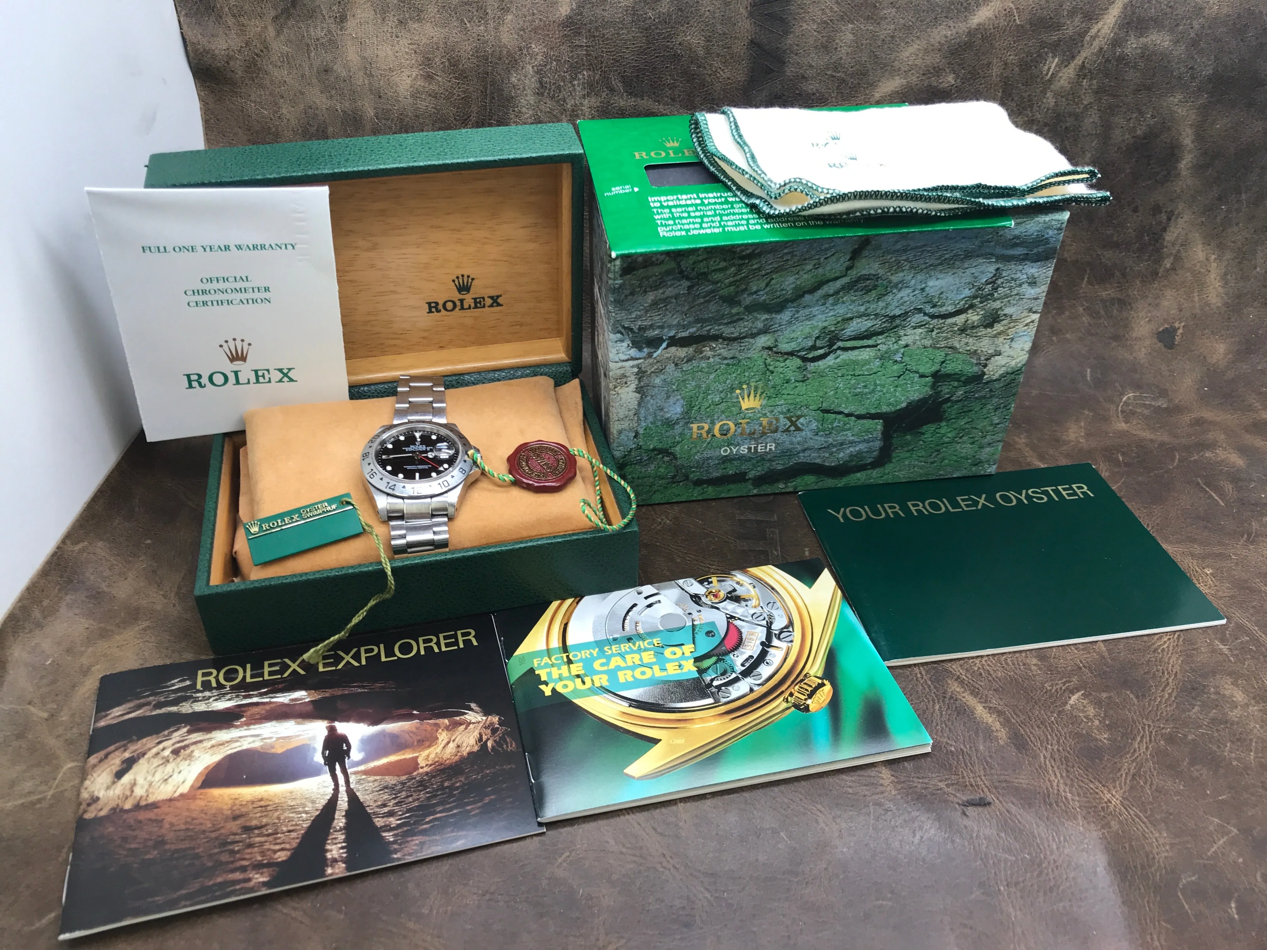 Rolex Explorer II 16570 Black Dial Automatic Men's Watch
