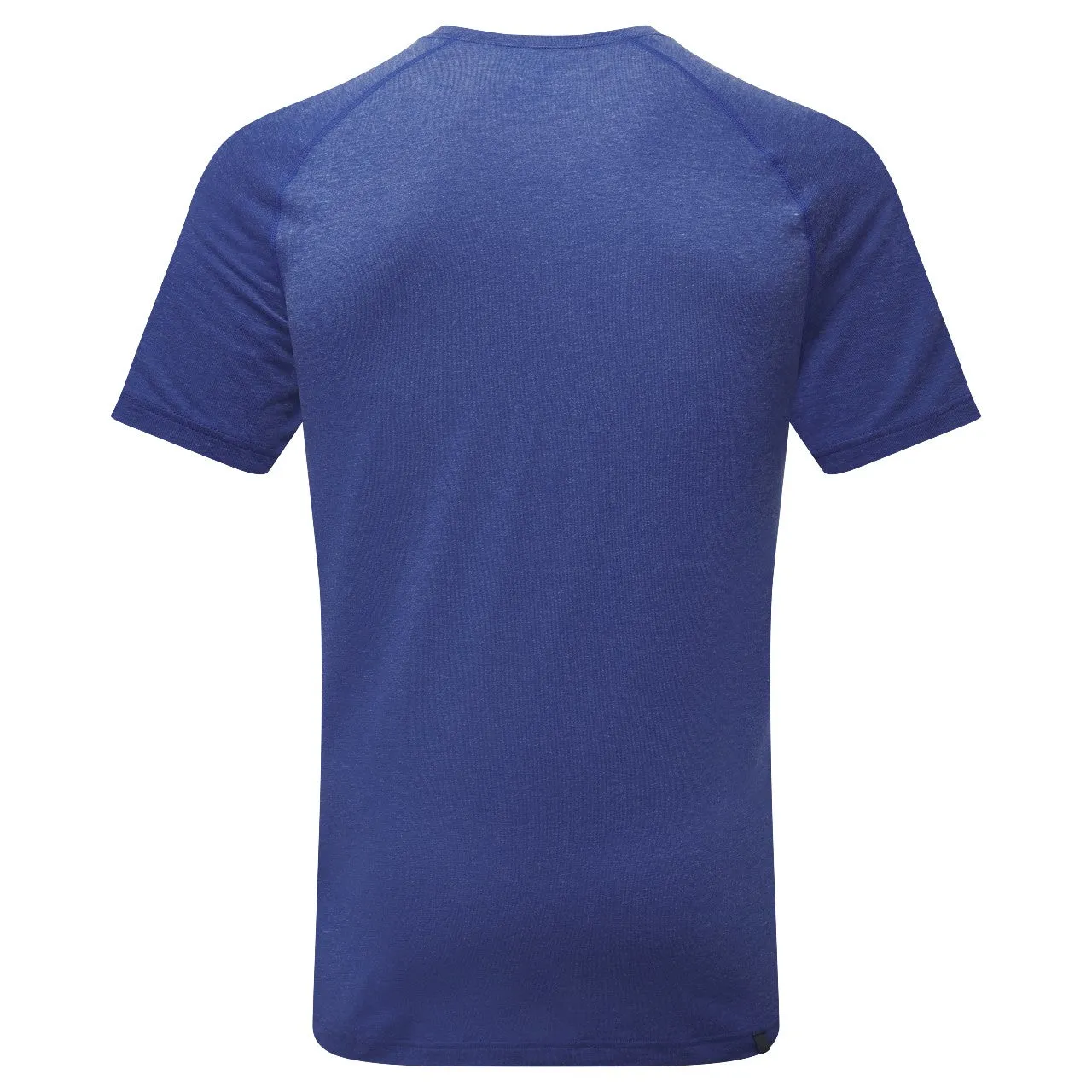 Ronhill Life Tencel Short Sleeve Tee (Mens) - Dark Cobalt Marl/Flame