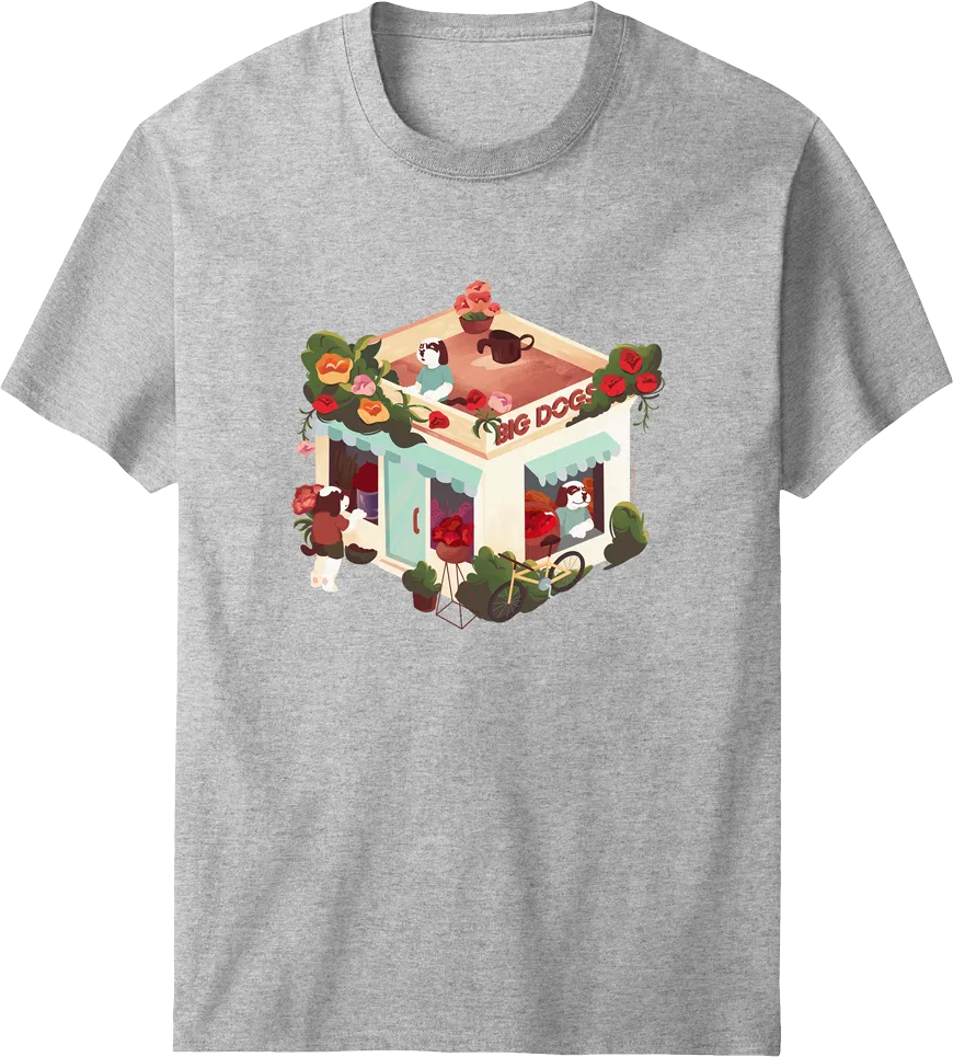 Roses Flower Shop T-shirt