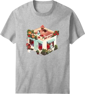 Roses Flower Shop T-shirt