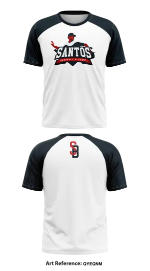 Santos Baseball Academy Core Men's SS Performance Tee - QYEQnM