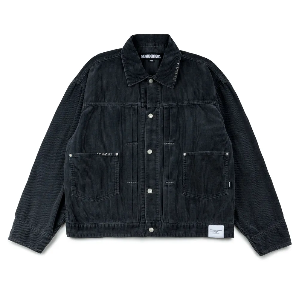 Savage Corduroy Jacket | Black