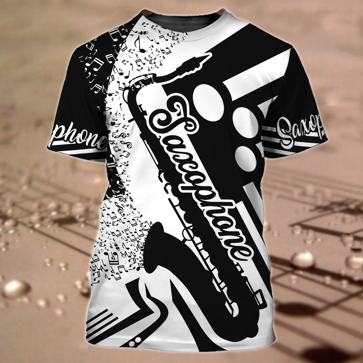 Saxophone Z127 - 3D Full Print Shirts